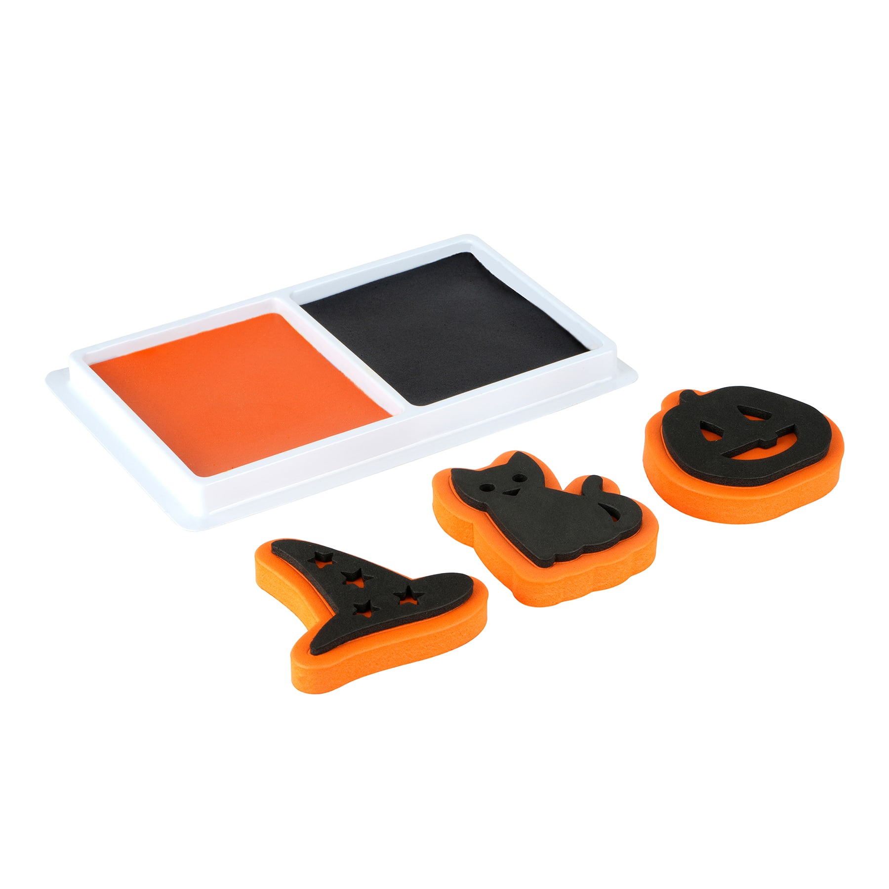 Orange & Black Halloween Foam Stamp Kit by Creatology™