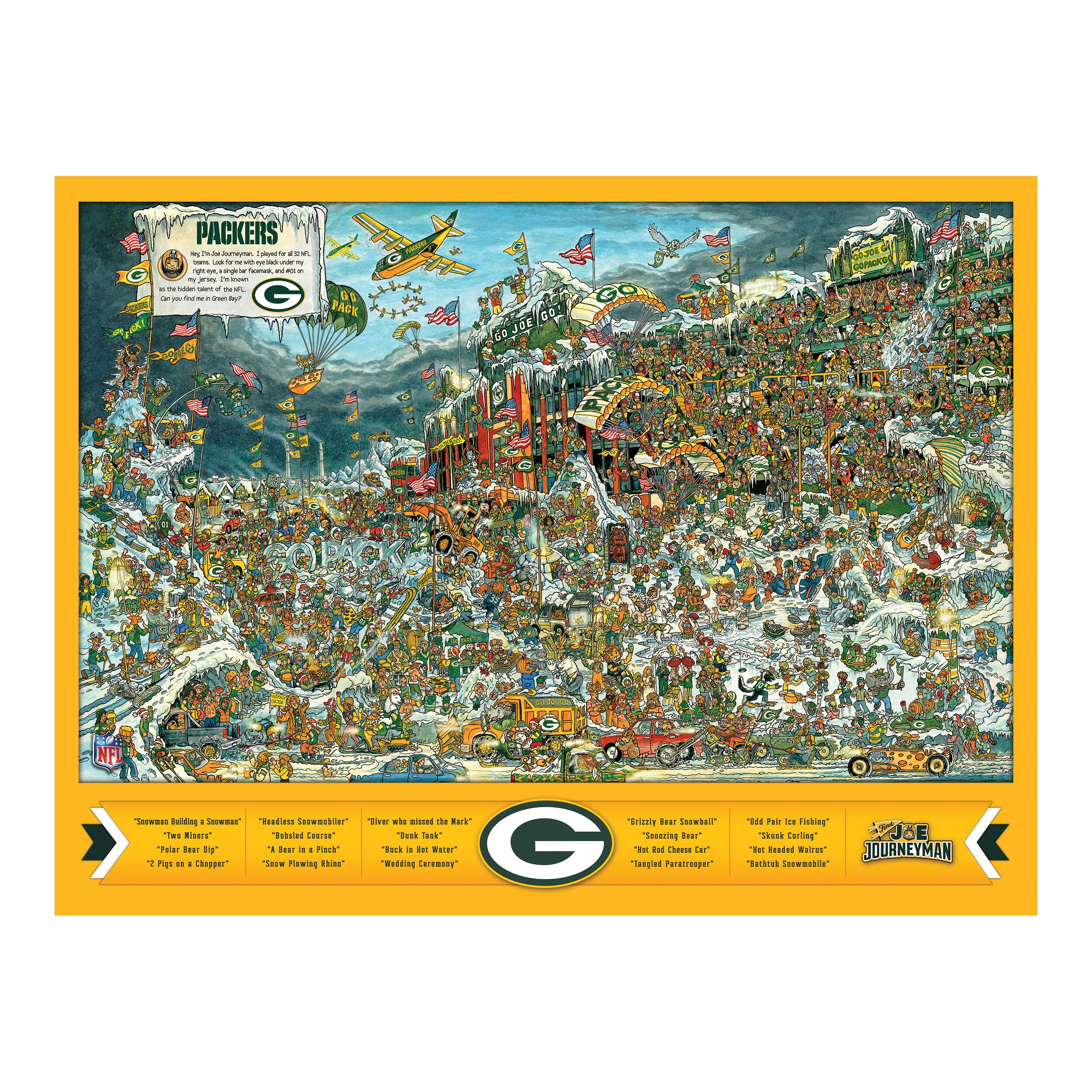 Joe Journeyman NFL 500 Piece Jigsaw Puzzle