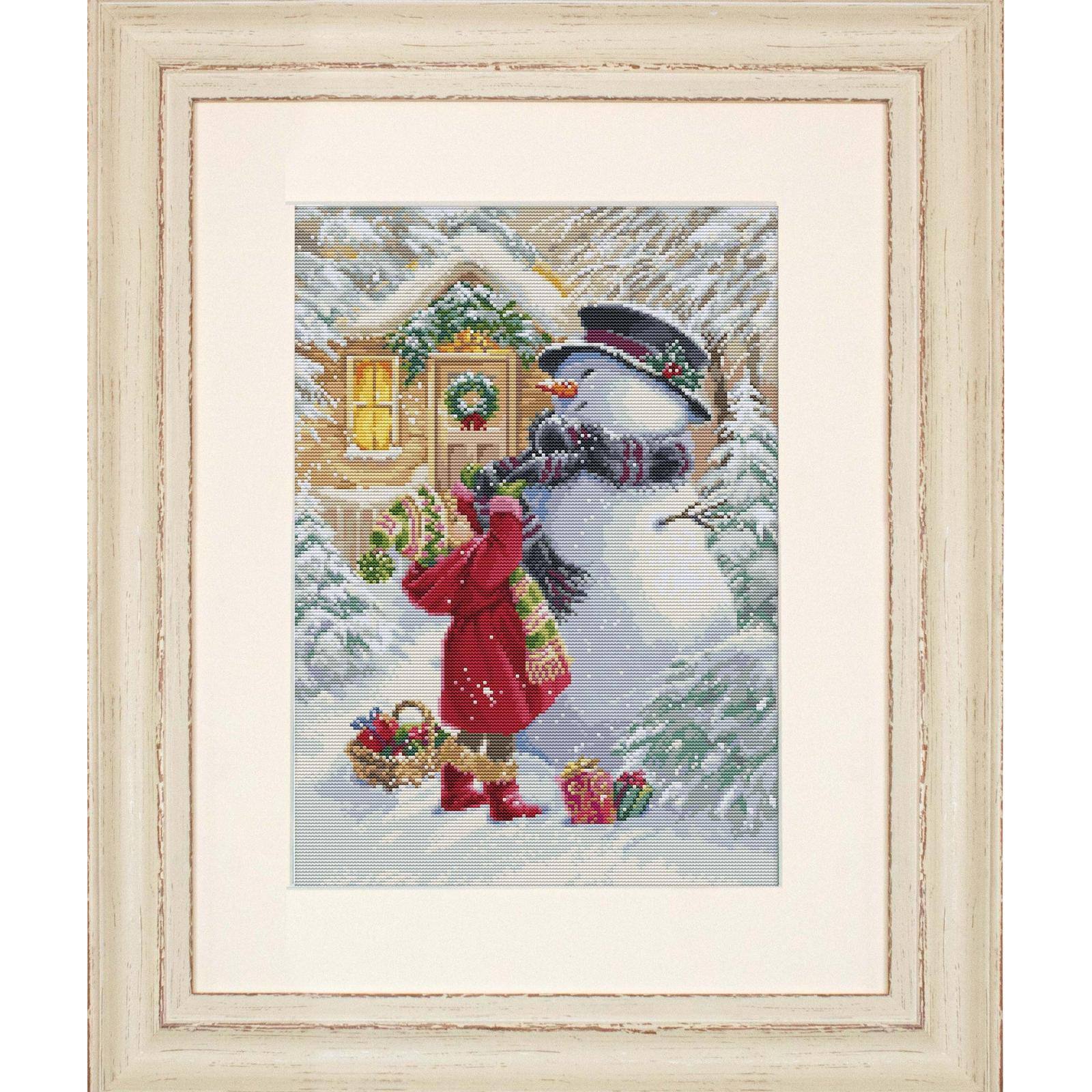 Luca-S The Girl With G Counted Cross-Stitch Kit
