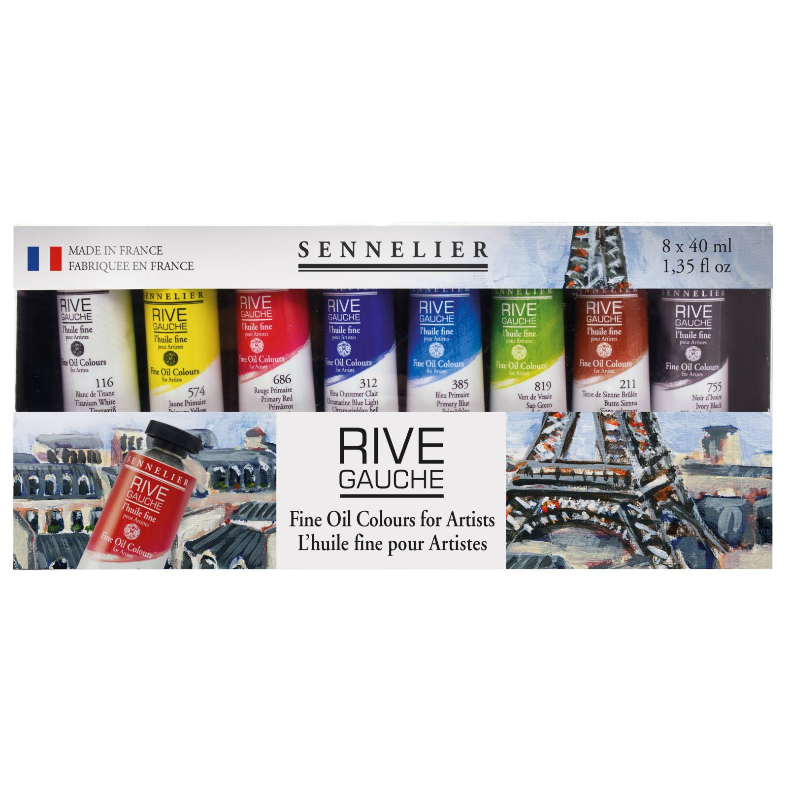 Sennelier Rive Gauche 10 Color Oil Paint Set Michaels