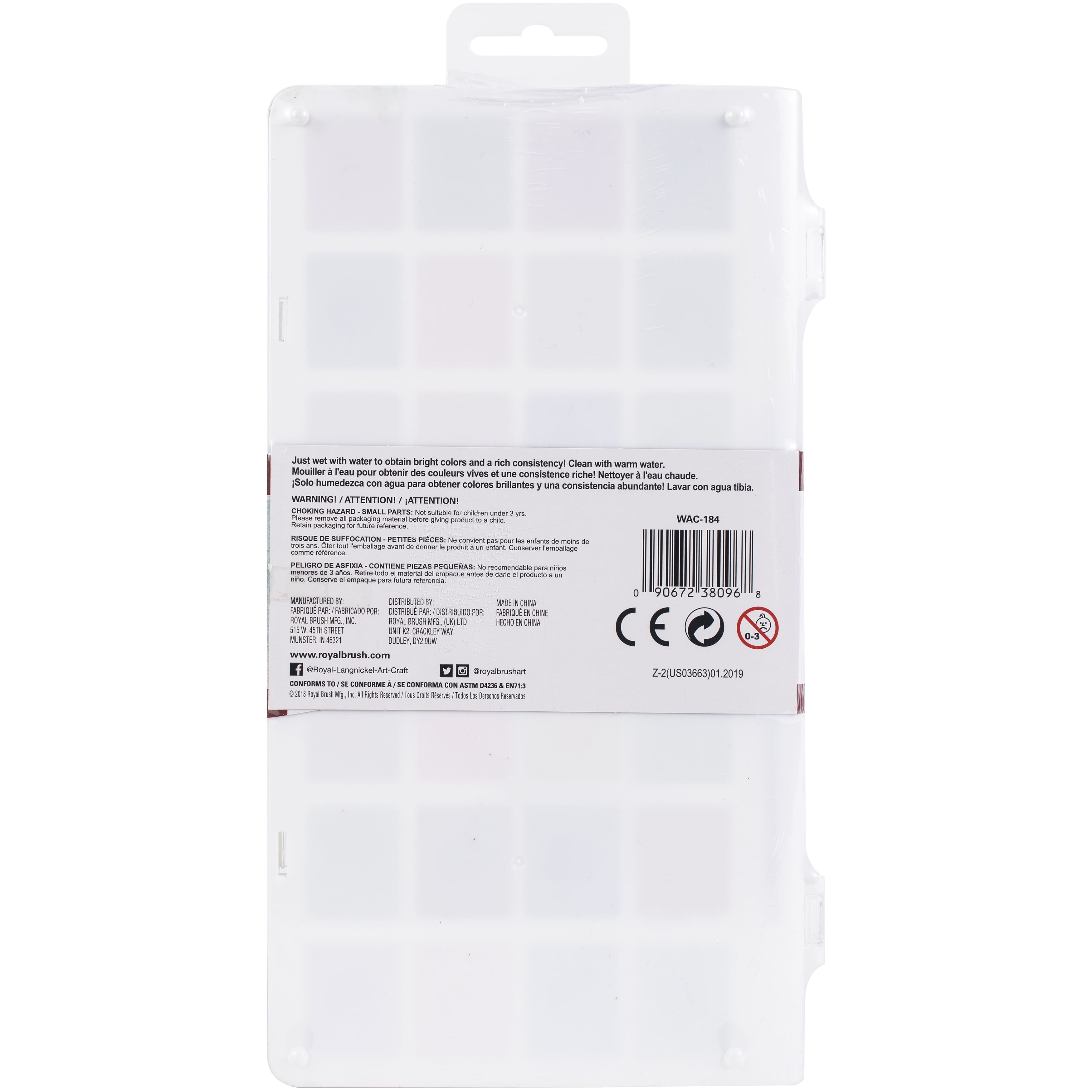 Royal & Langnickel® Essentials™ Pearlescent Watercolor Cakes Set