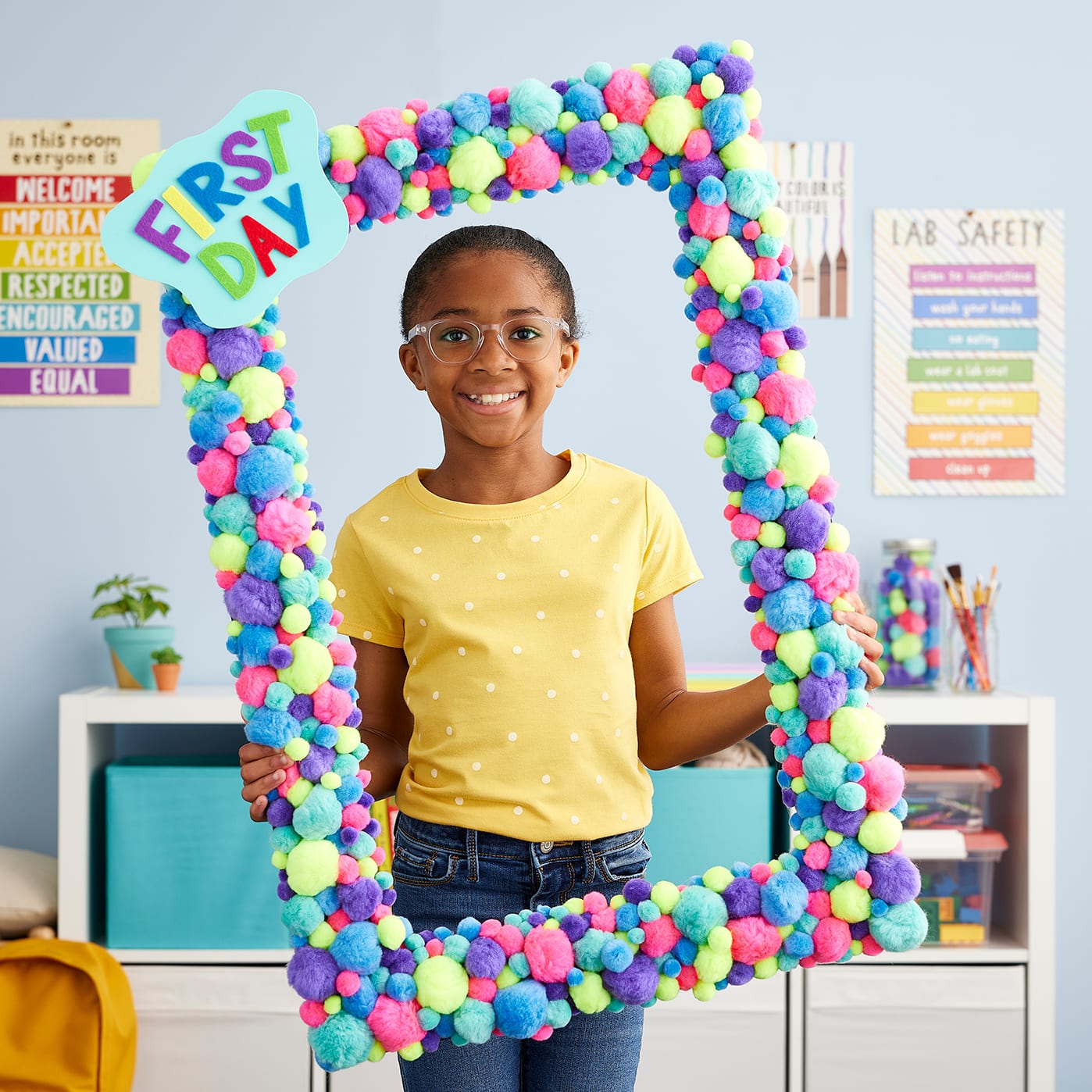 Back-To-School Plush Photo Prop