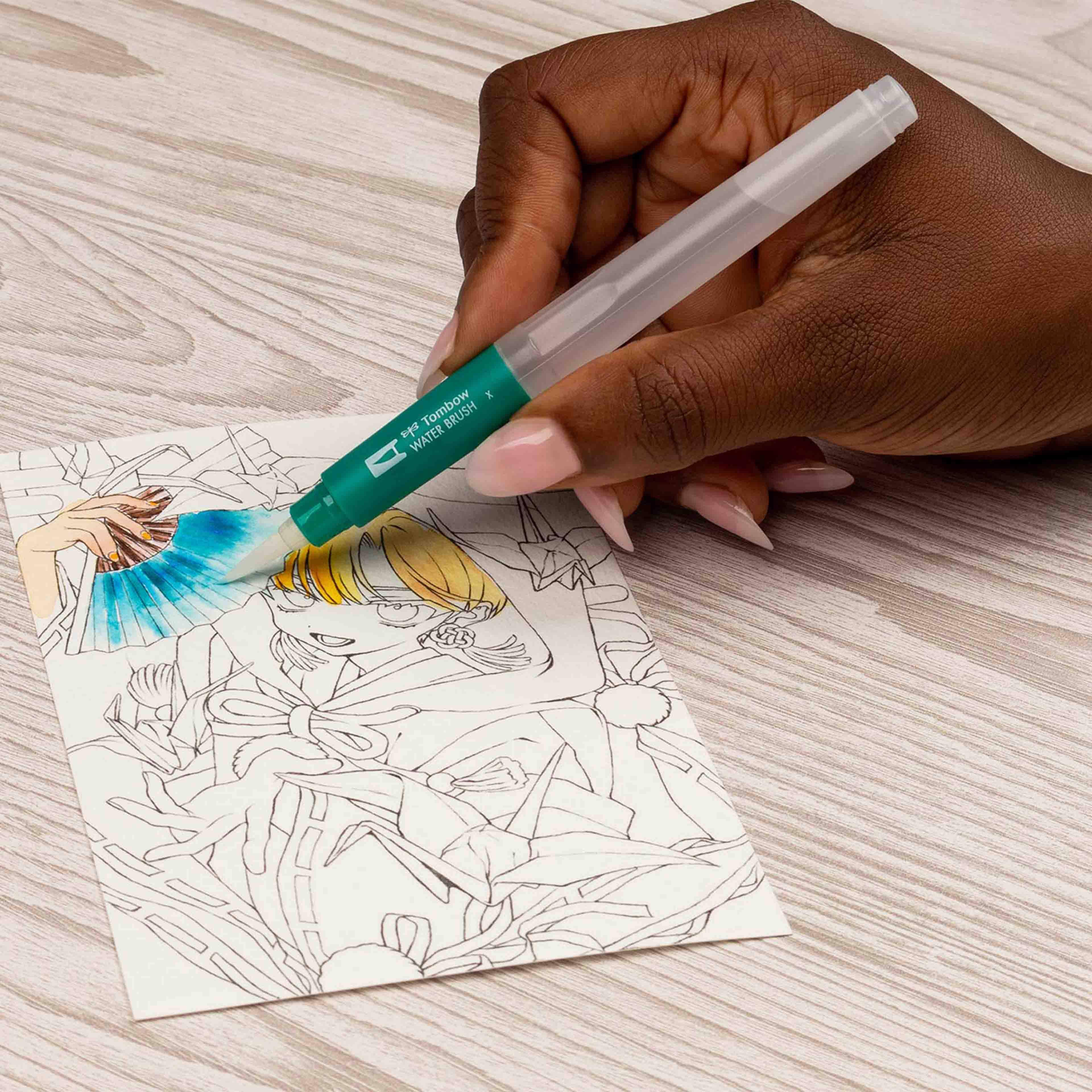 Tombow Bird Manga Illustration Dual Brush Pen Art Set