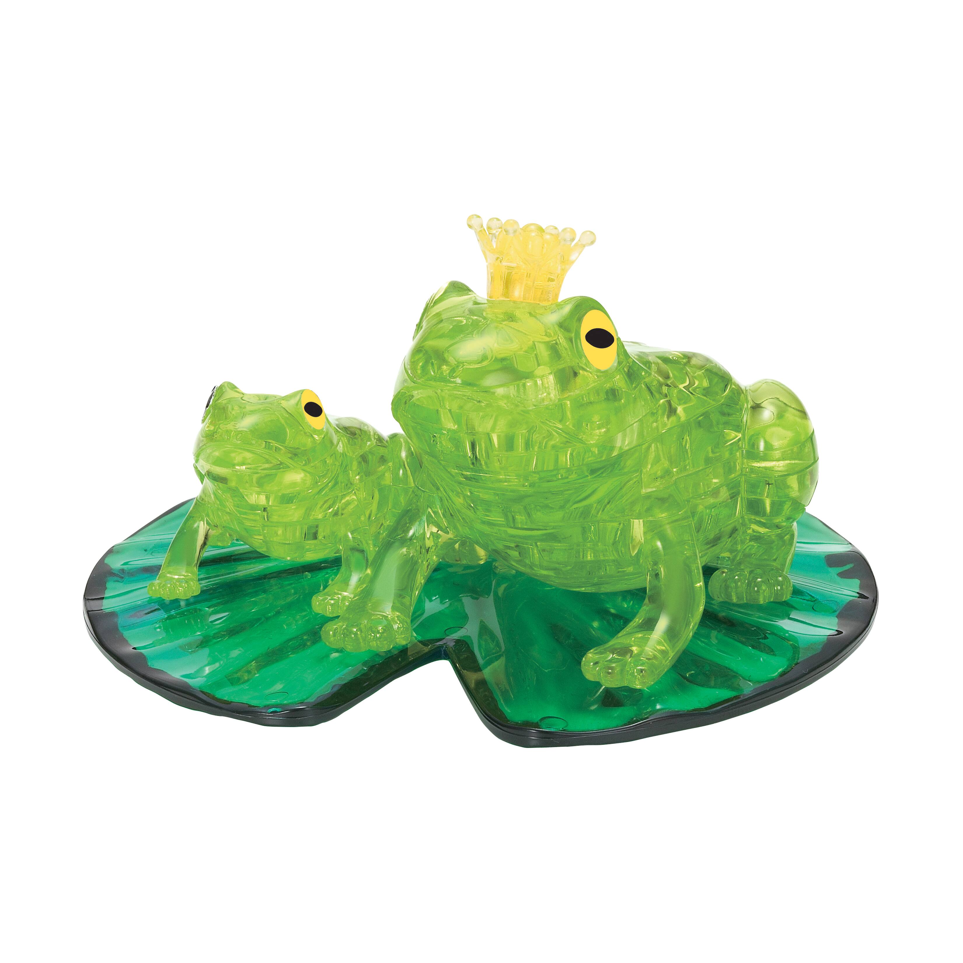 3D Crystal Puzzle - Frog: 43 Pcs