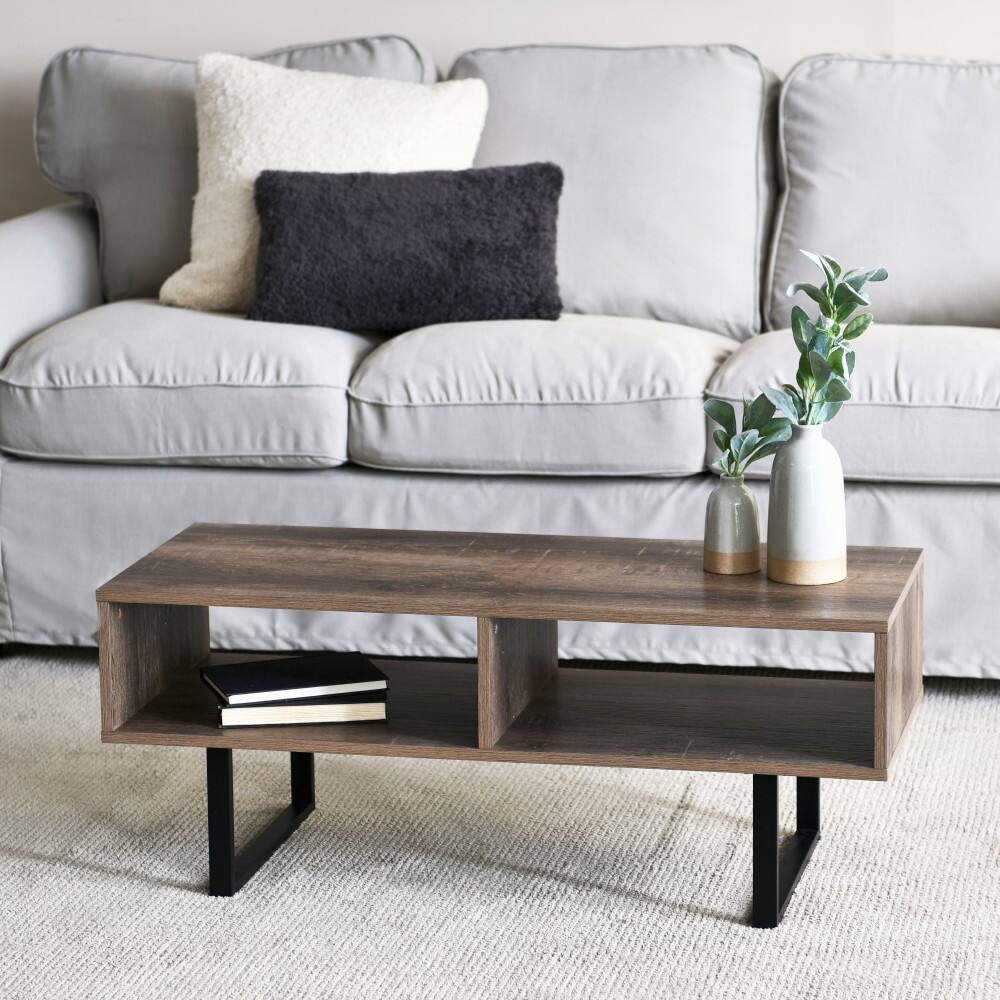 Household Essentials Jamestown Lifted Coffee Table