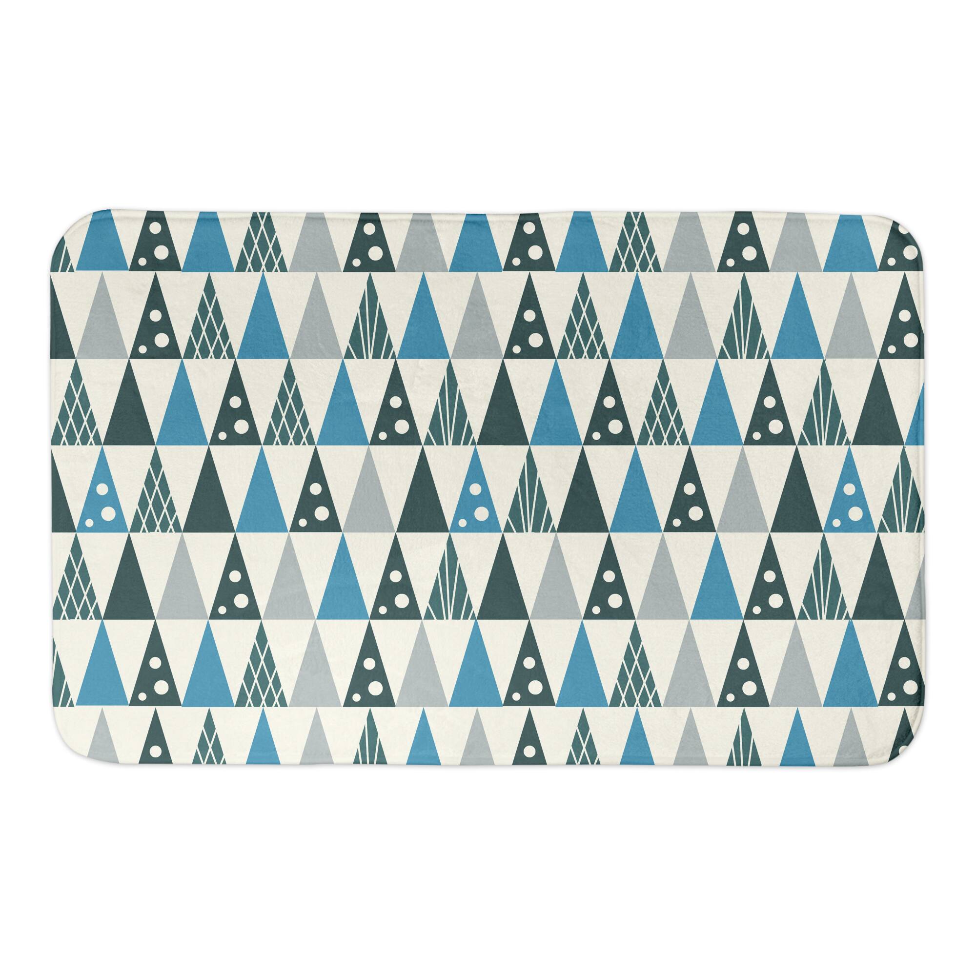 Designs Direct Mod Cool Tree Bath Mat, 34" x 21"