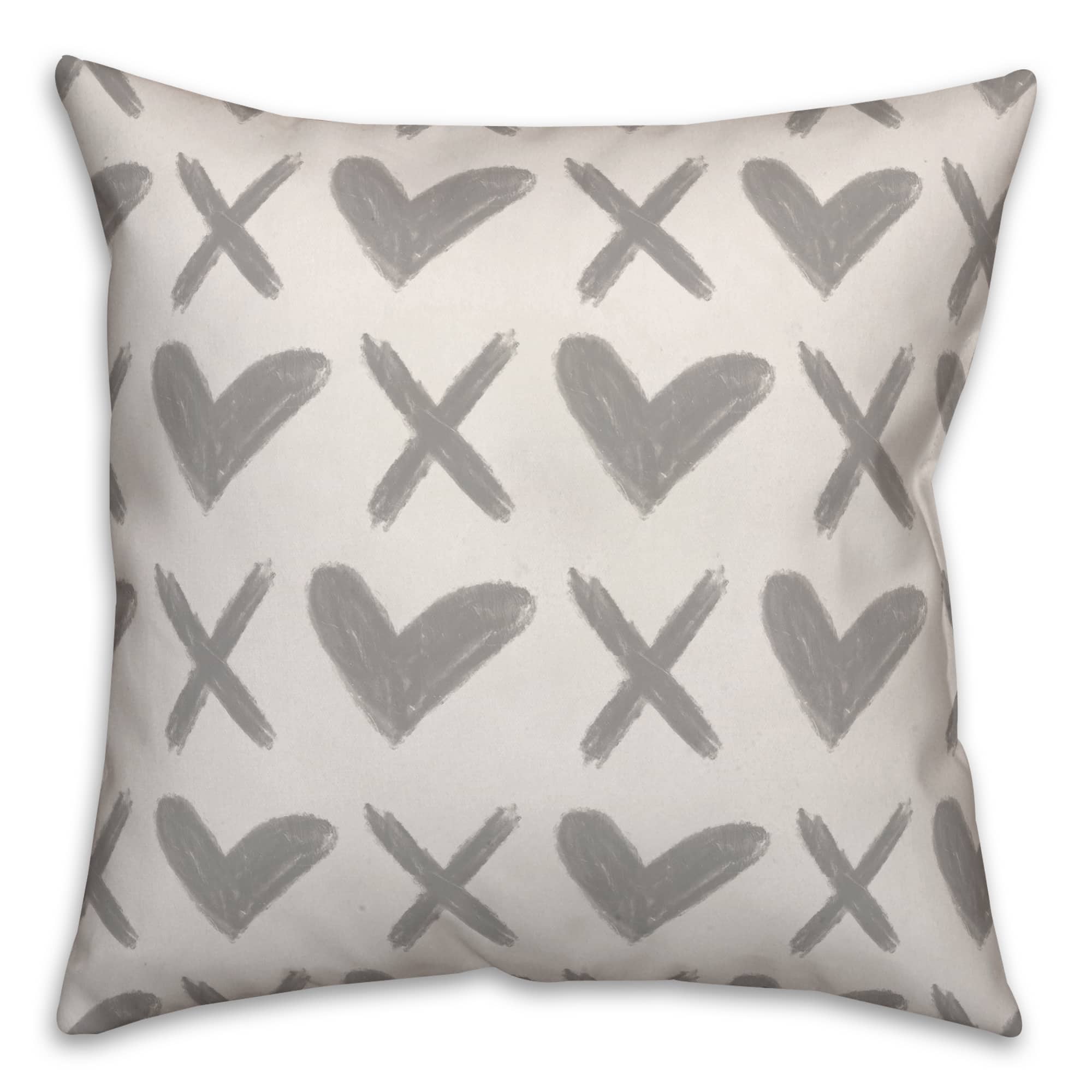 Find the XO Hearts Throw Pillow at Michaels