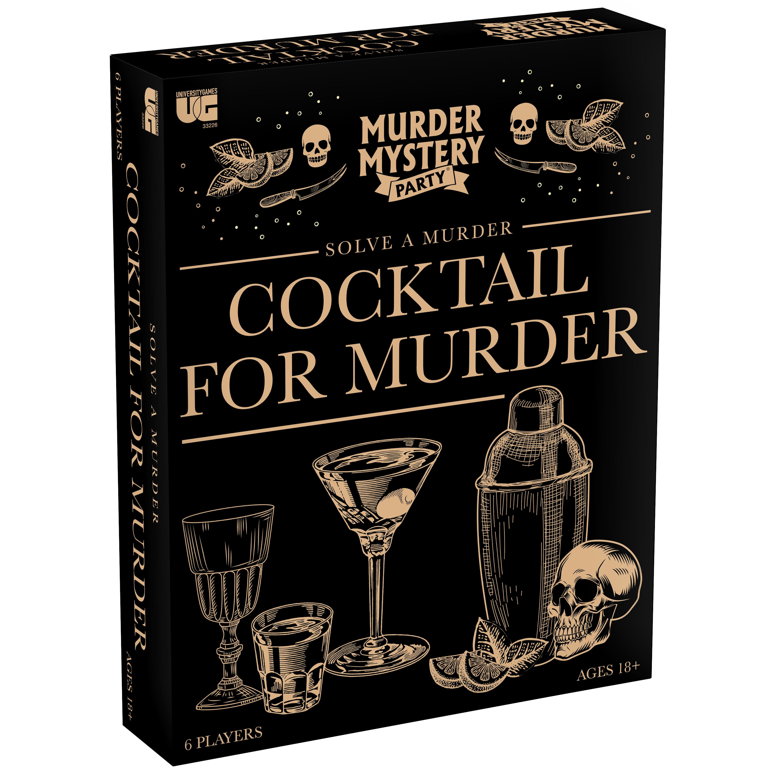 Murder Mystery Party® Cocktail for Murder Game