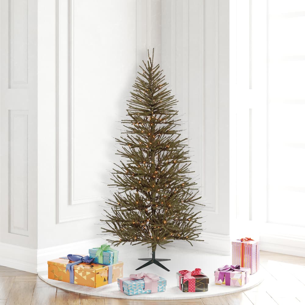5ft. Pre-Lit Vienna Twig Artificial Christmas Tree, Warm White LED Lights