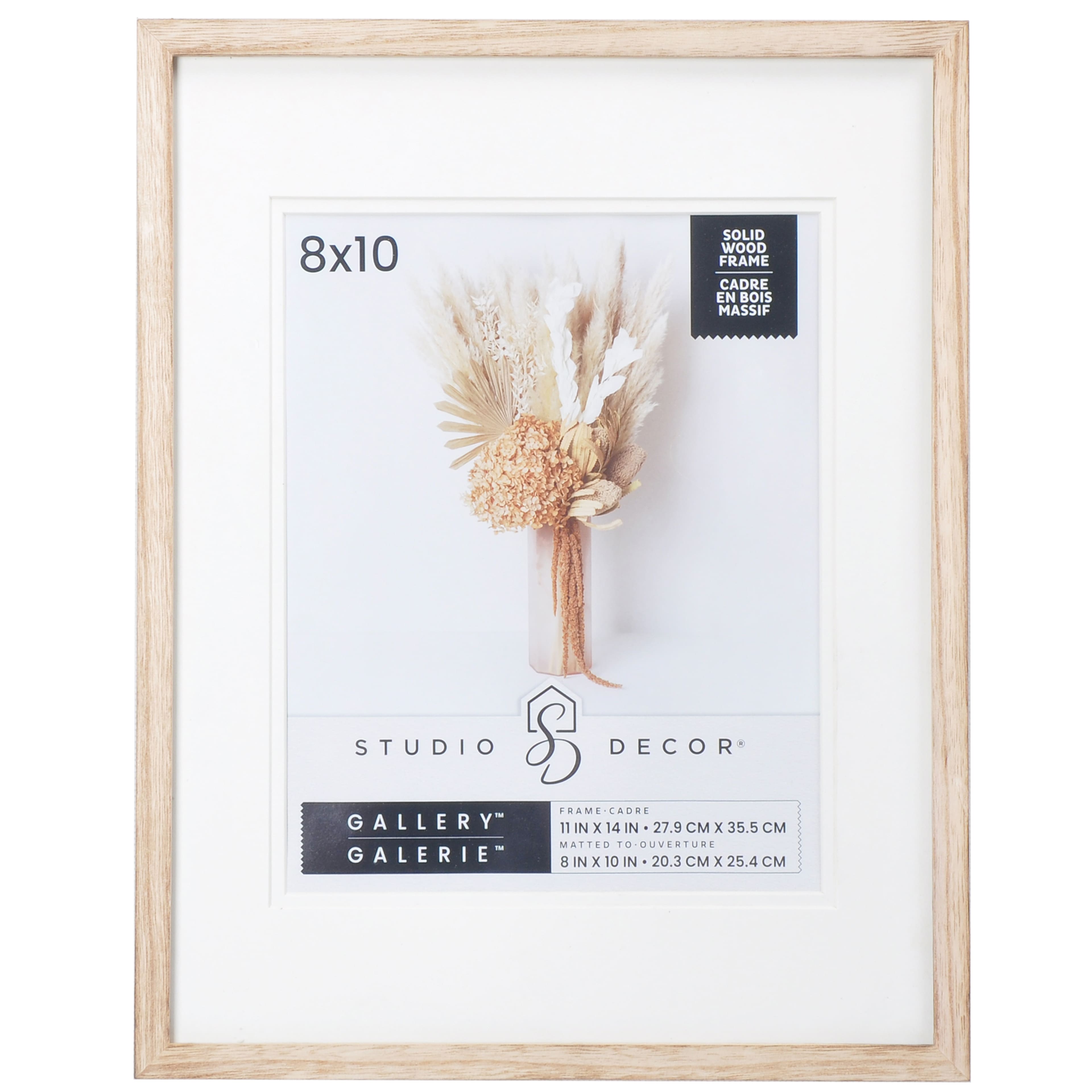 Natural Wood Frame with Mat, Gallery™ by Studio Décor®