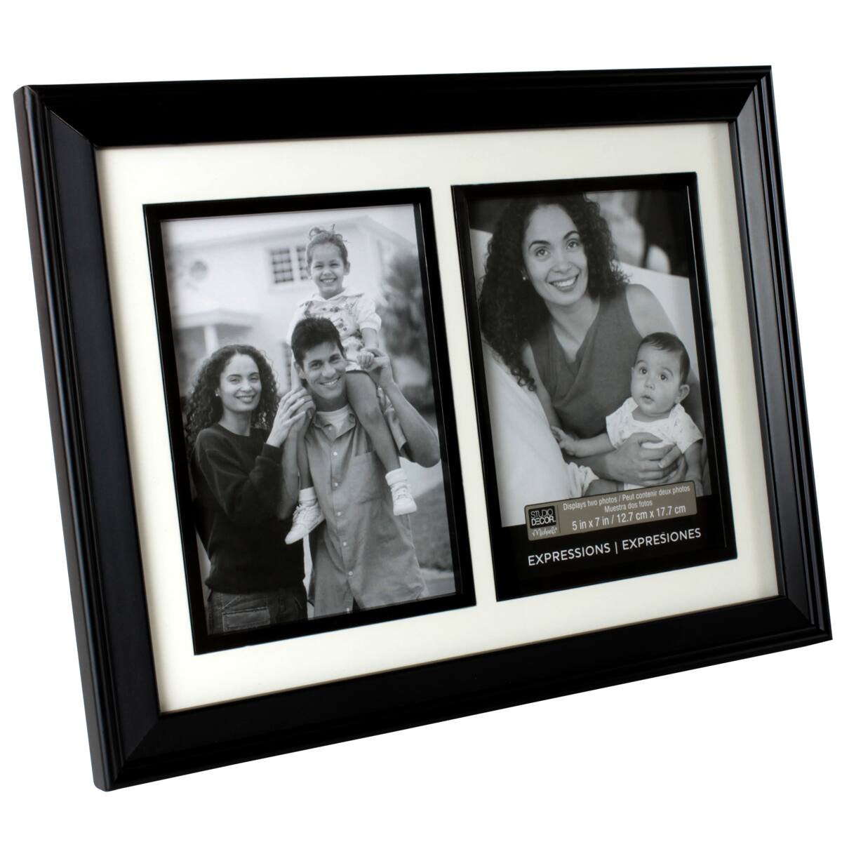 6 Pack: 2-Opening Black 5&#x22; x 7&#x22; Collage Frame, Expressions by Studio D&#xE9;cor&#xAE;