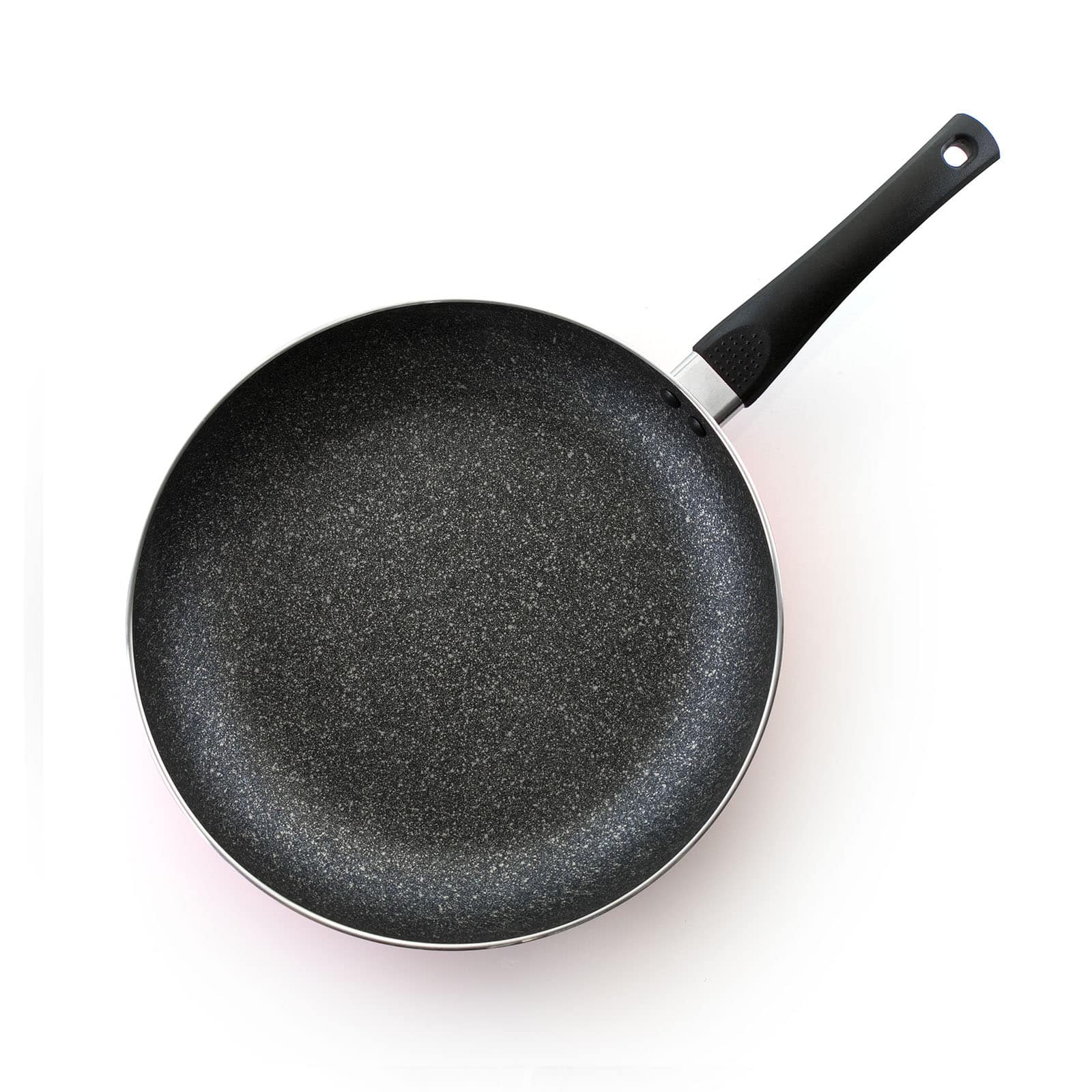 Oster Merrion 12" Red Aluminum Frying Pan With Bakelite Handle