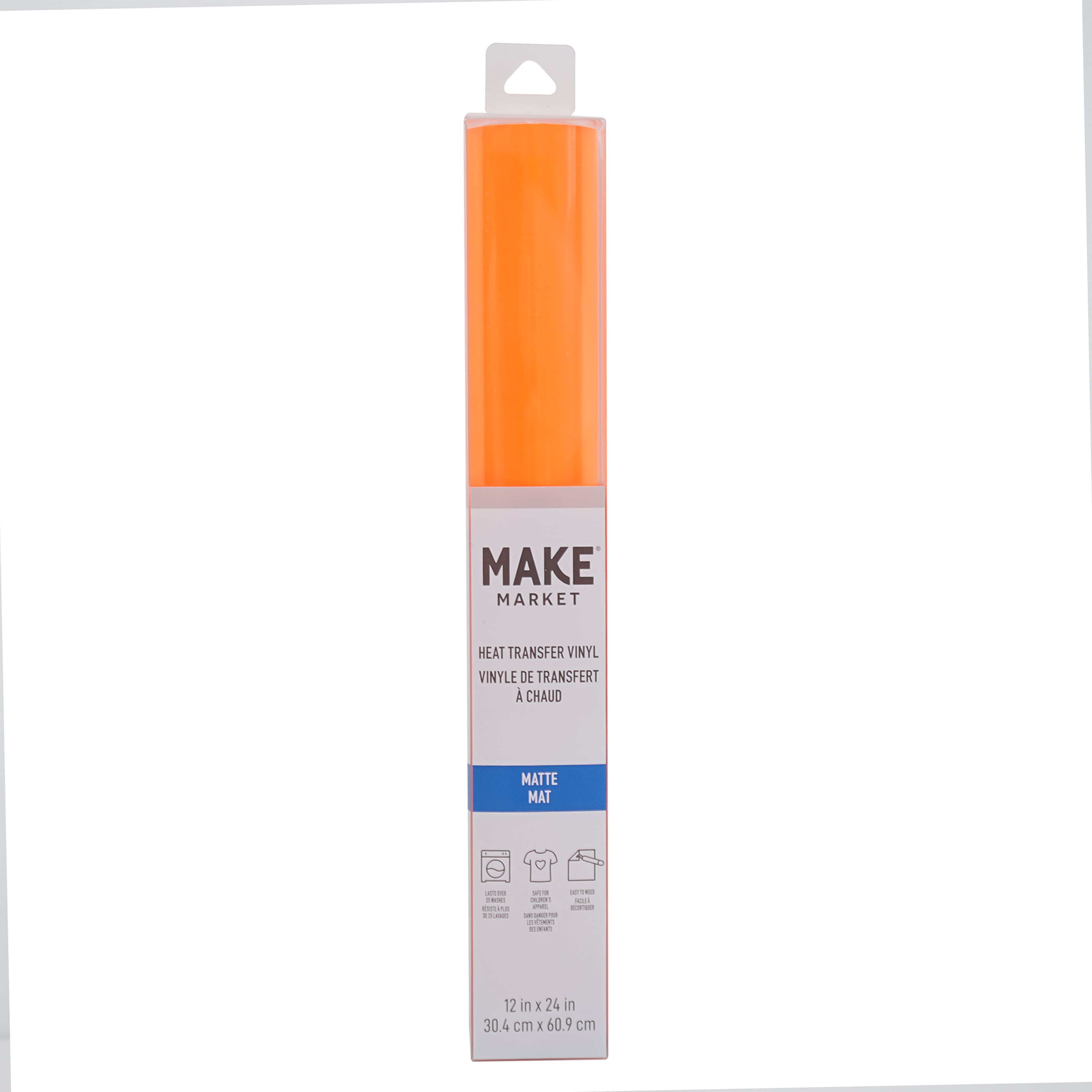 12 Pack: Matte Heat Transfer Vinyl by Make Market®