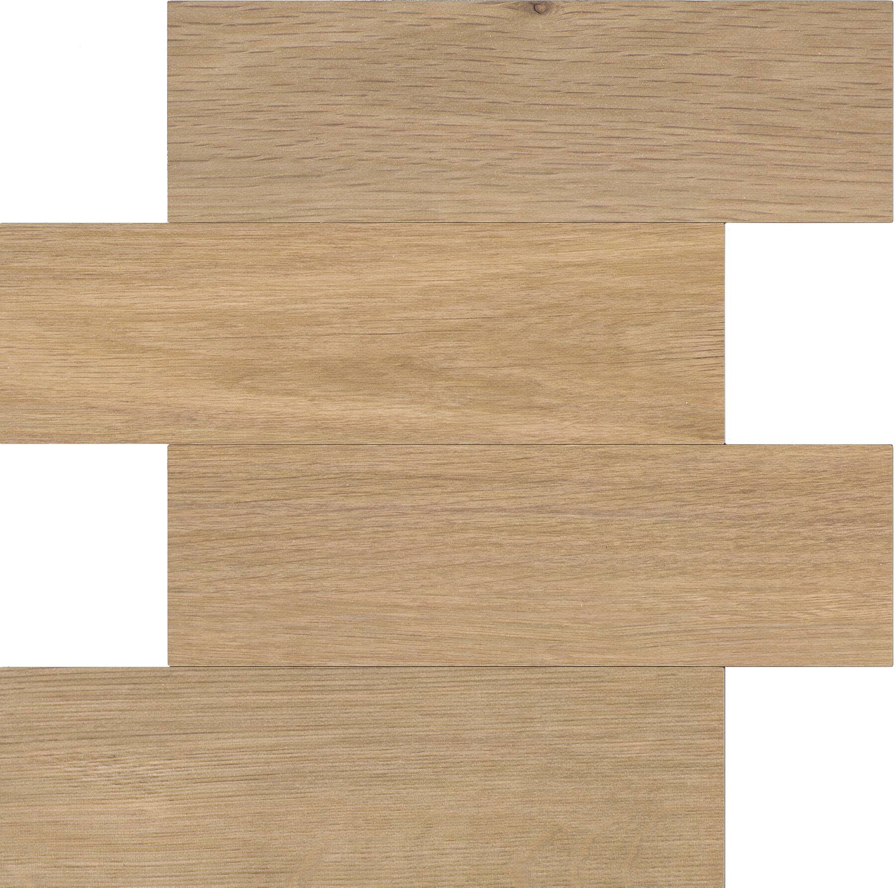 WallPops Faux Wood Natural Peel & Stick Wall Tiles