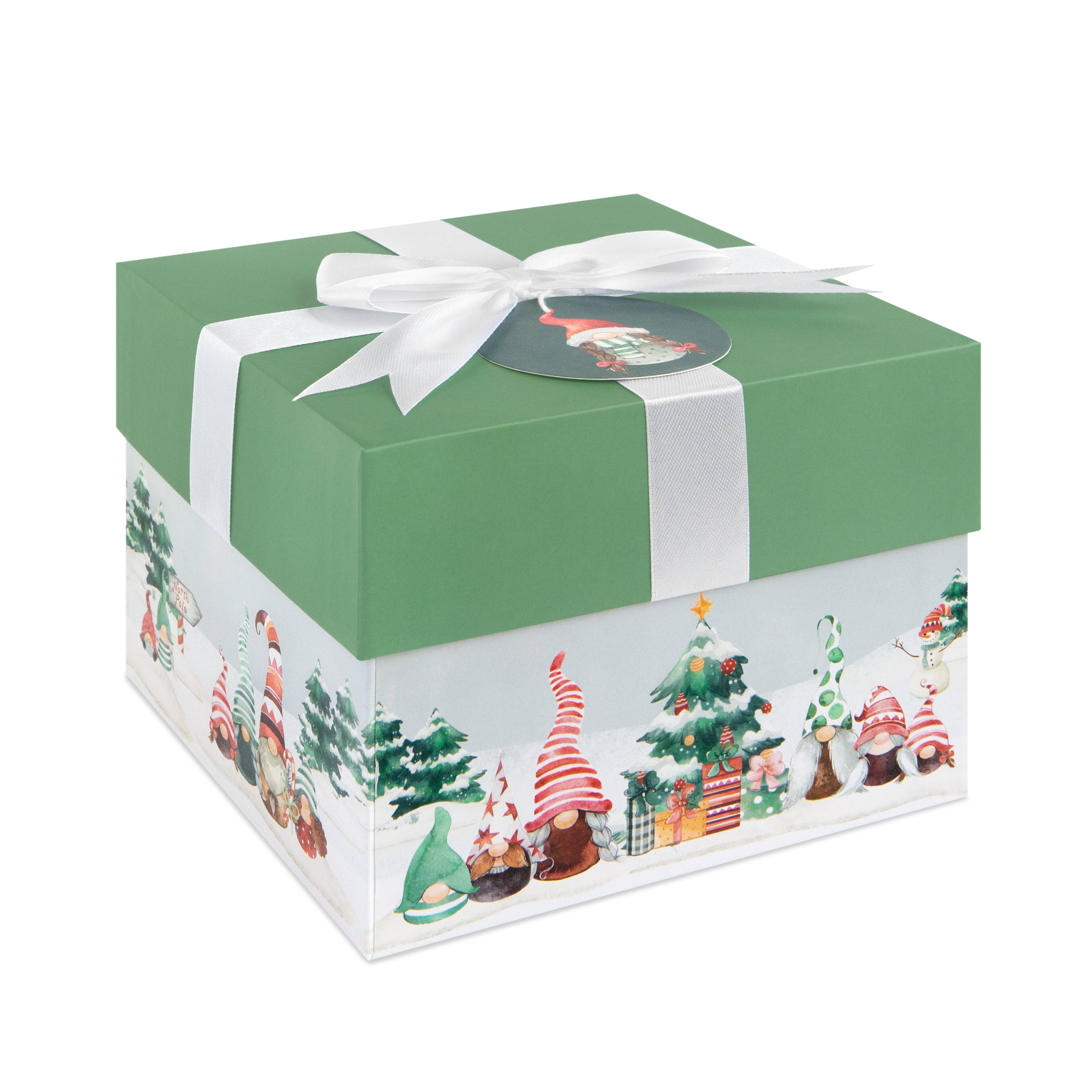 Large Christmas Gnome Gift Box by Ashland®
