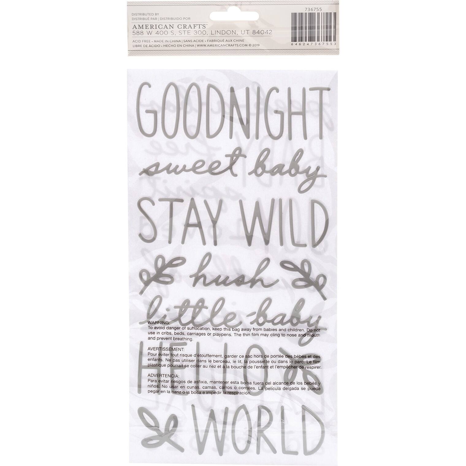 Thickers&#x2122; Peek-A-Boo Puffy Stickers