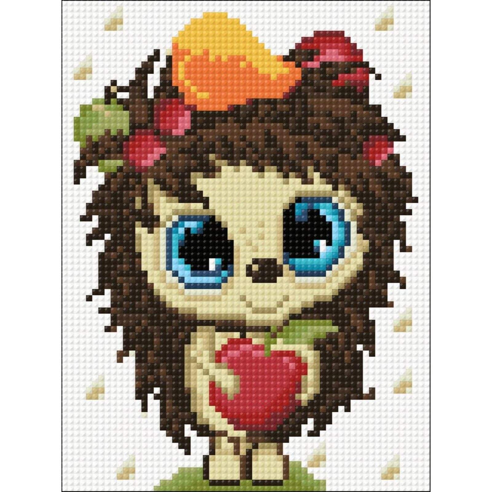 Crafting Spark Hedgehog Diamond Painting Kit