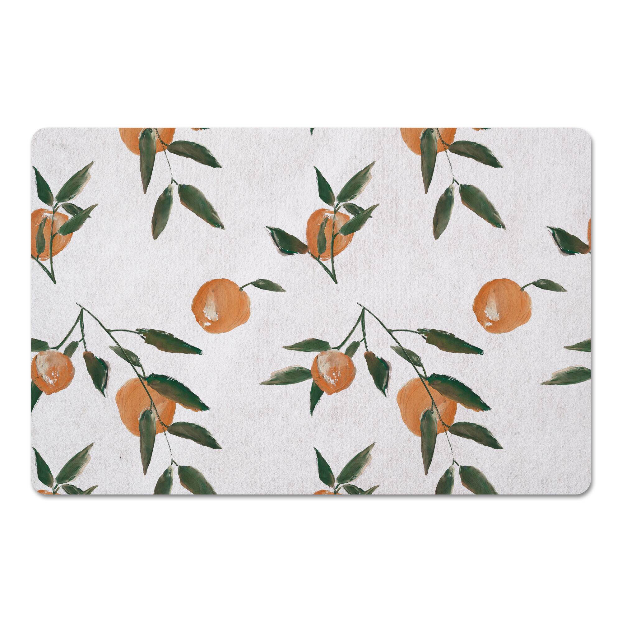 Peachy Pattern 27" x 18" Floor Mat