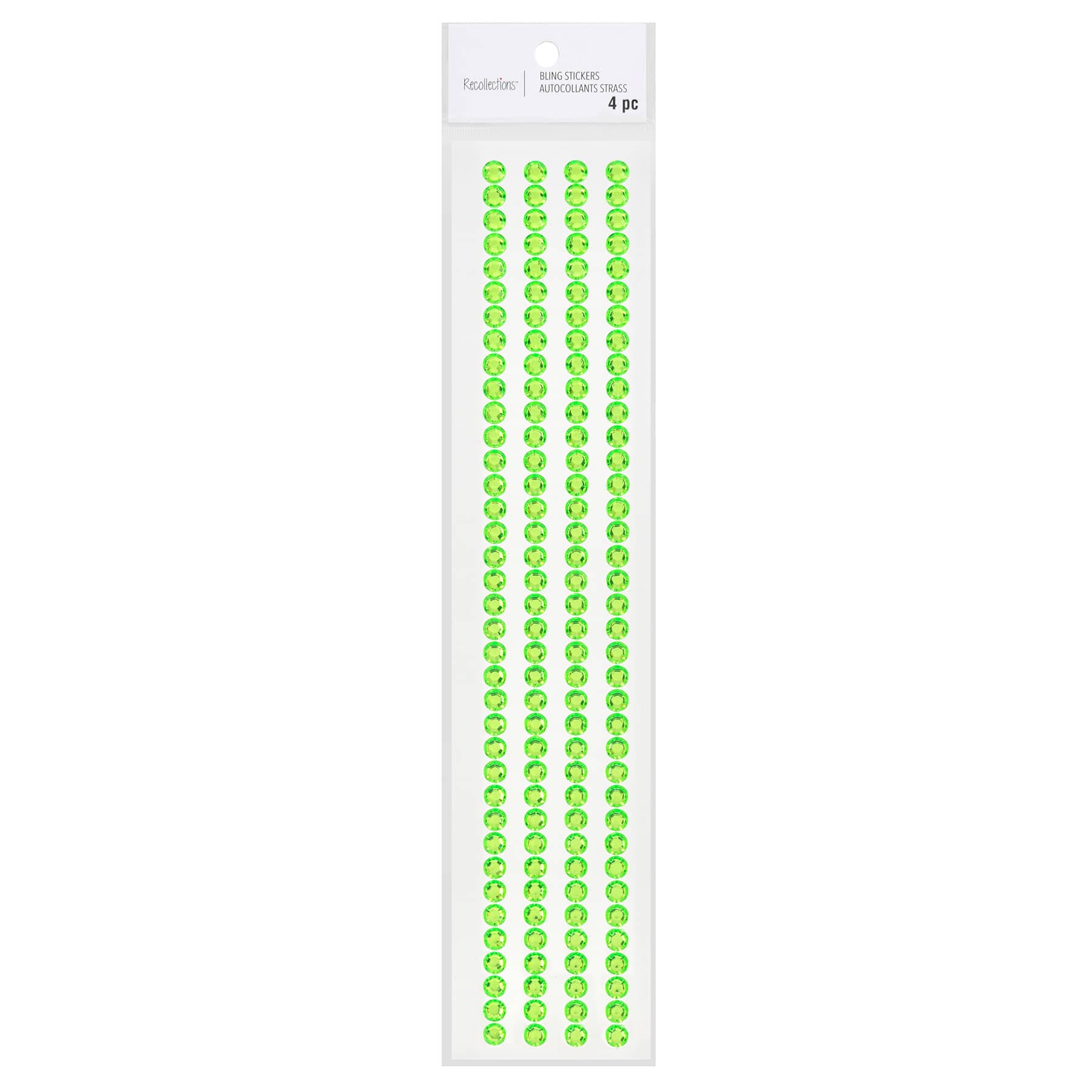 Lime Green Rhinestone Borders by Recollections&#x2122;