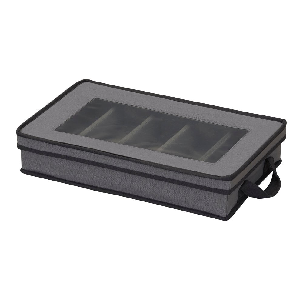 Household Essentials 19" Windowed Flatware Storage Chest