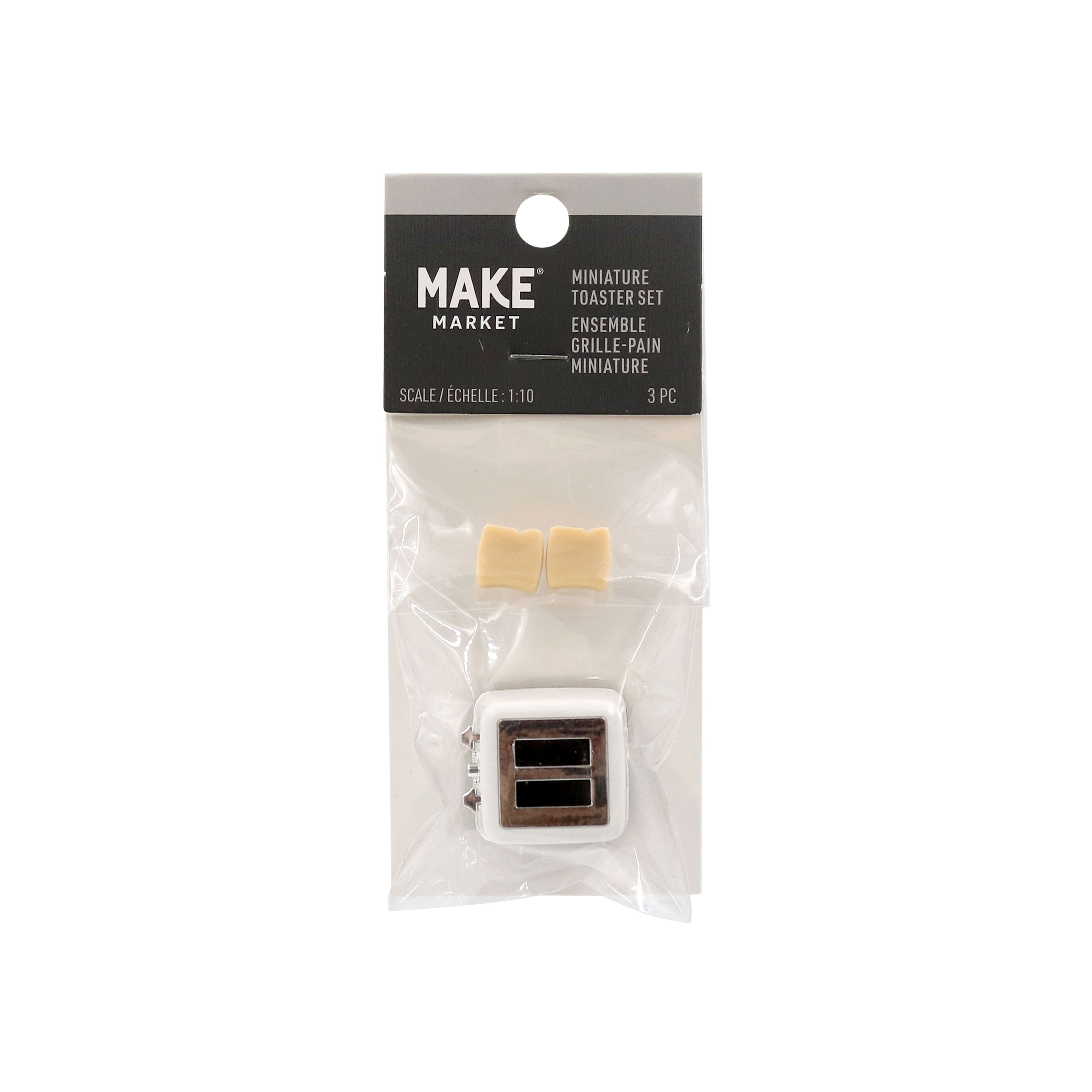 Mini White Toaster Set by Make Market®