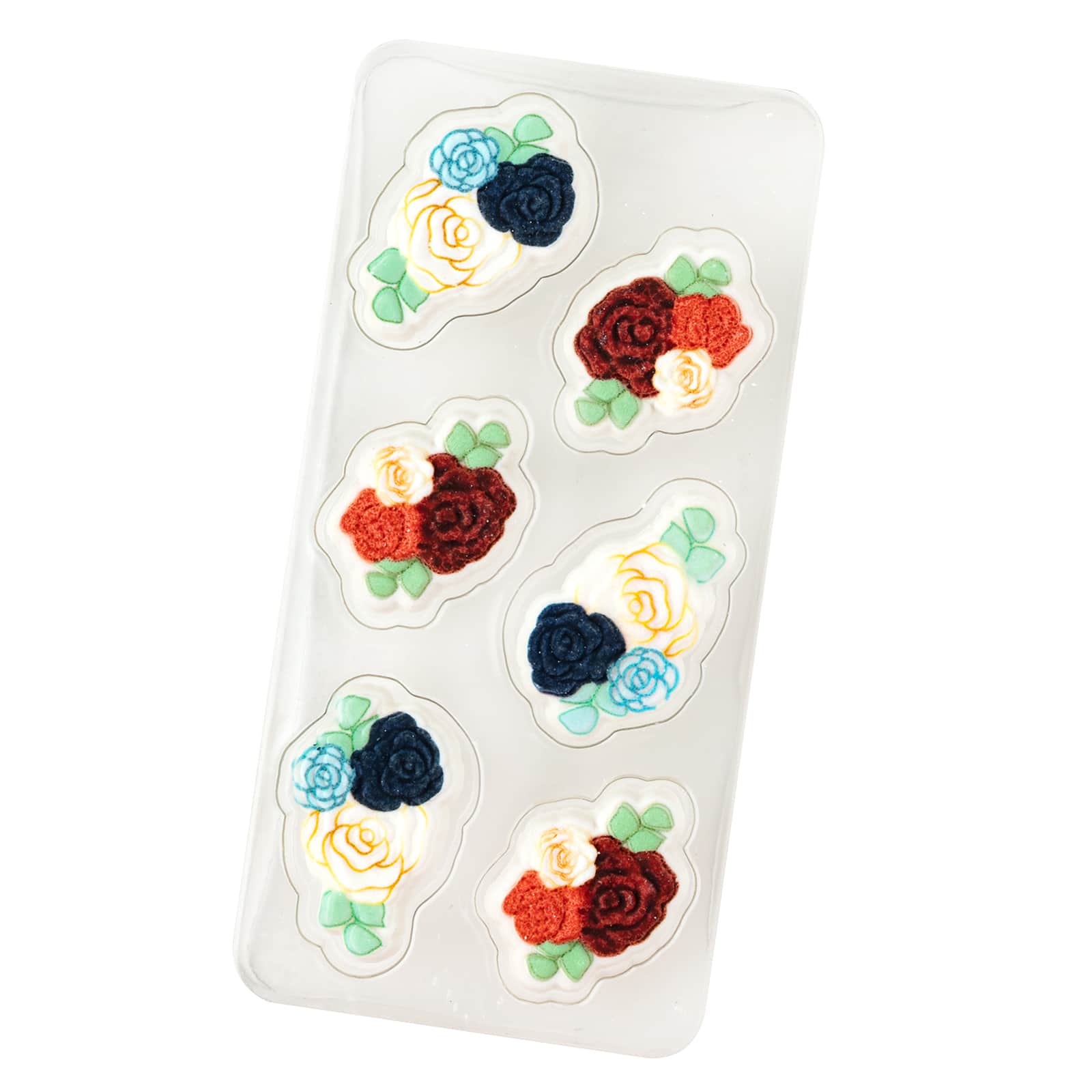Sweet Tooth Fairy&#xAE; Romantic Flowers Icing Decorations, 6ct.