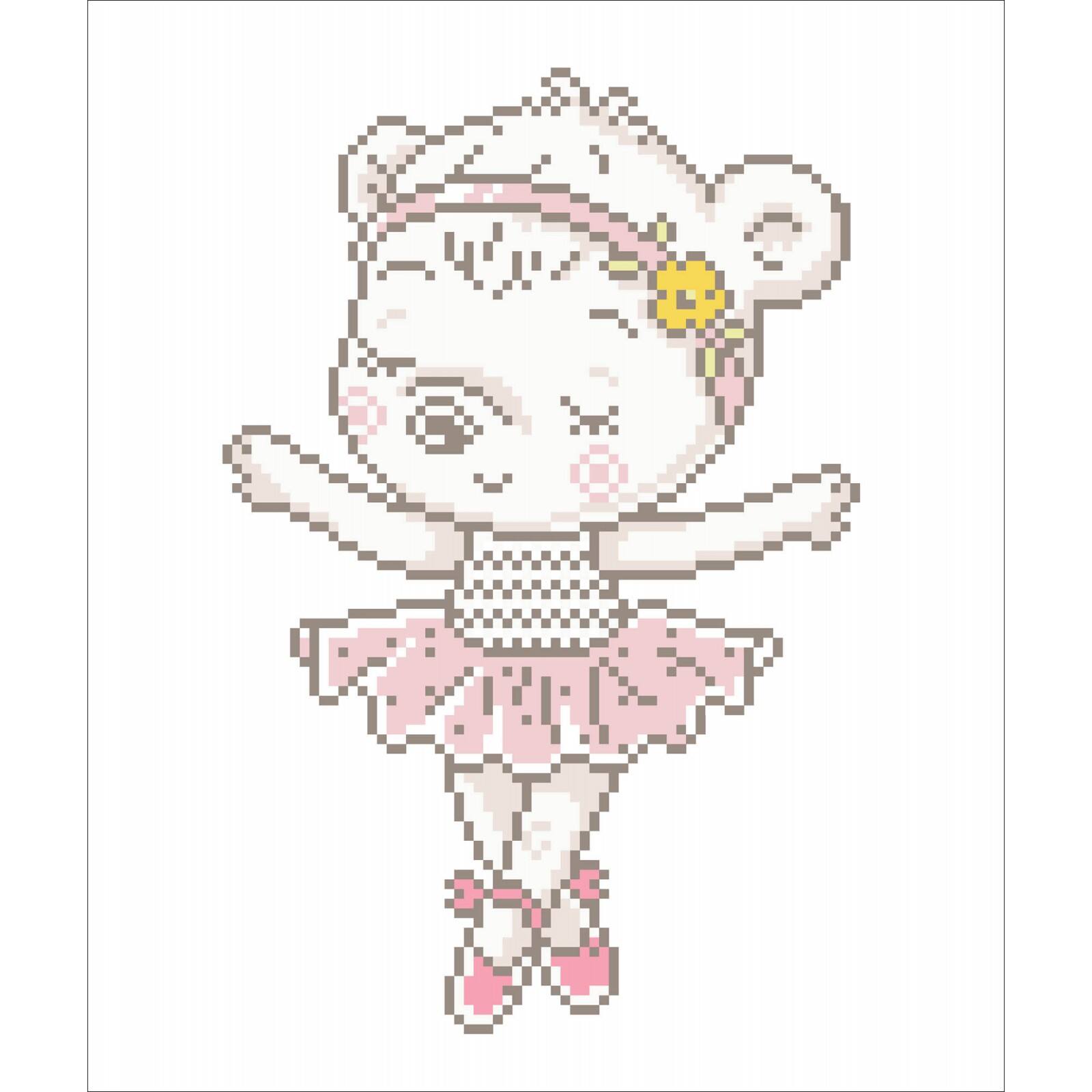 Diamond Dotz® Intermediate Ballet Bear Diamond Facet Art Kit