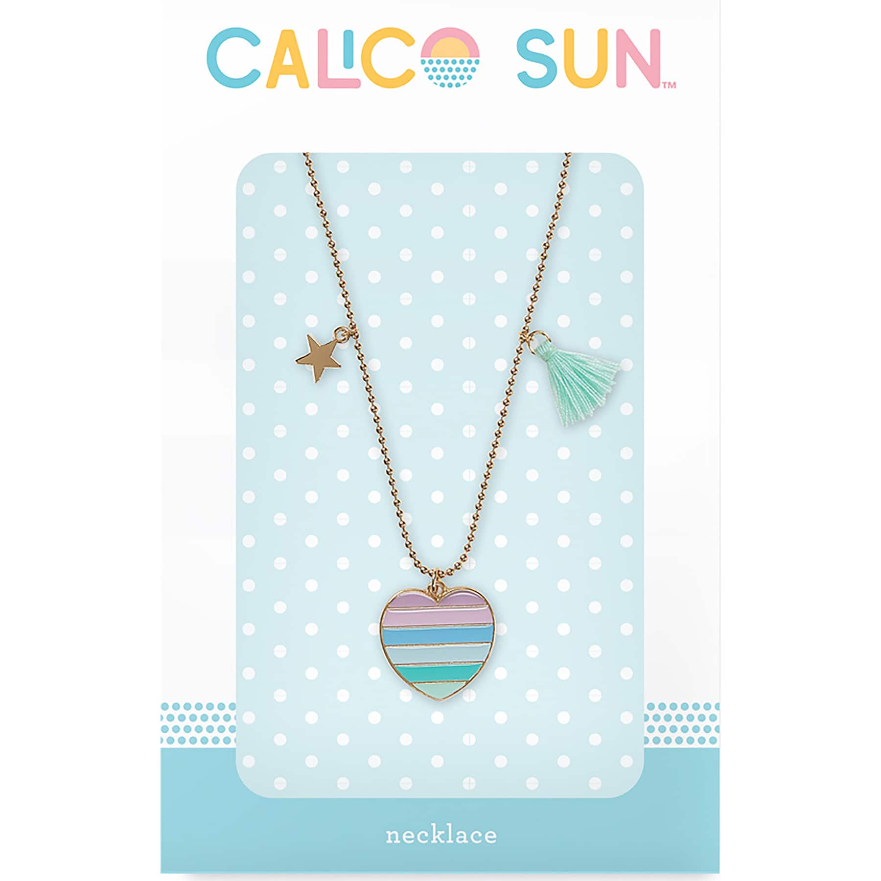 Calico Sun&#x2122; Heart Carrie Necklace