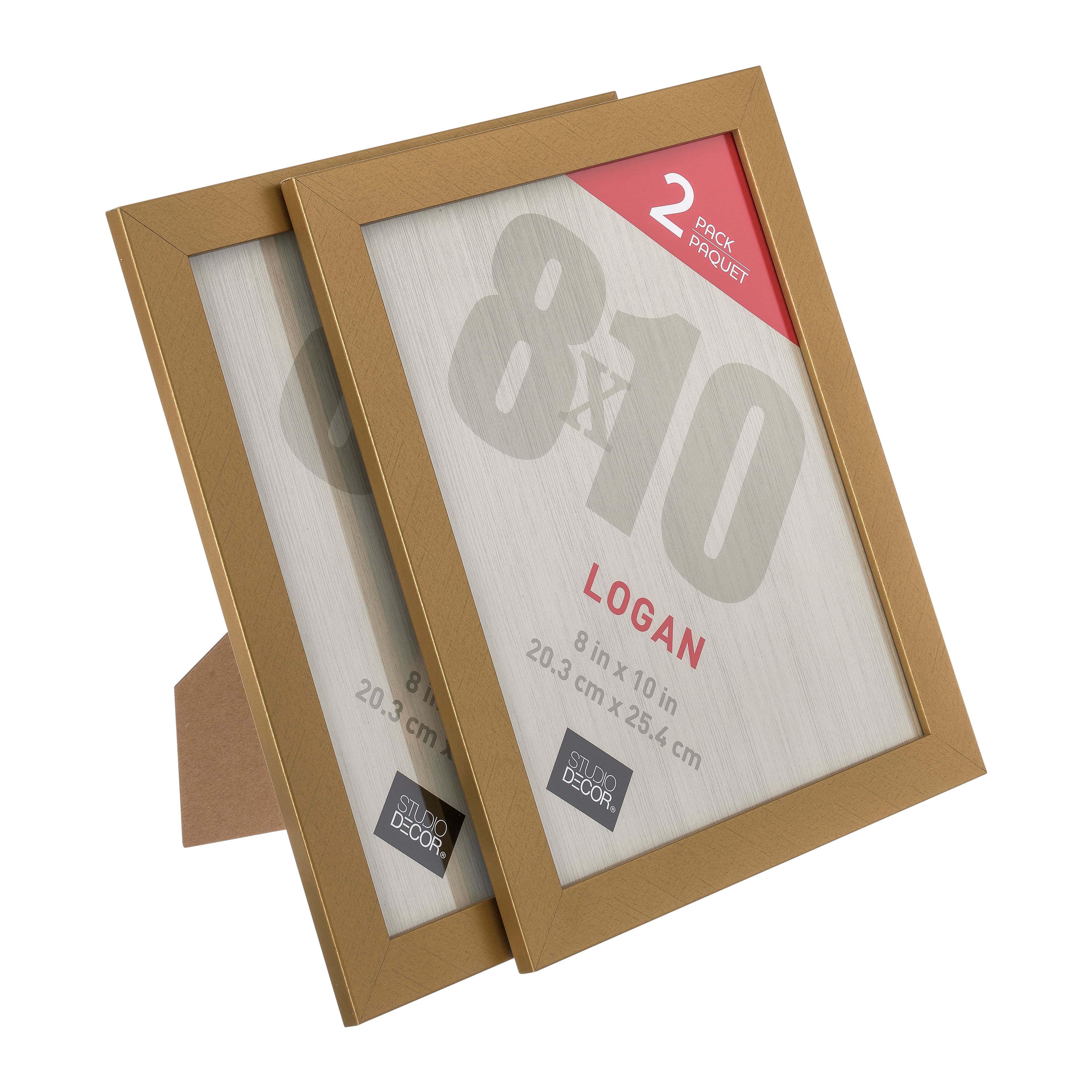 2 Pack Logan Tabletop Frames by Studio D&#xE9;cor&#xAE;