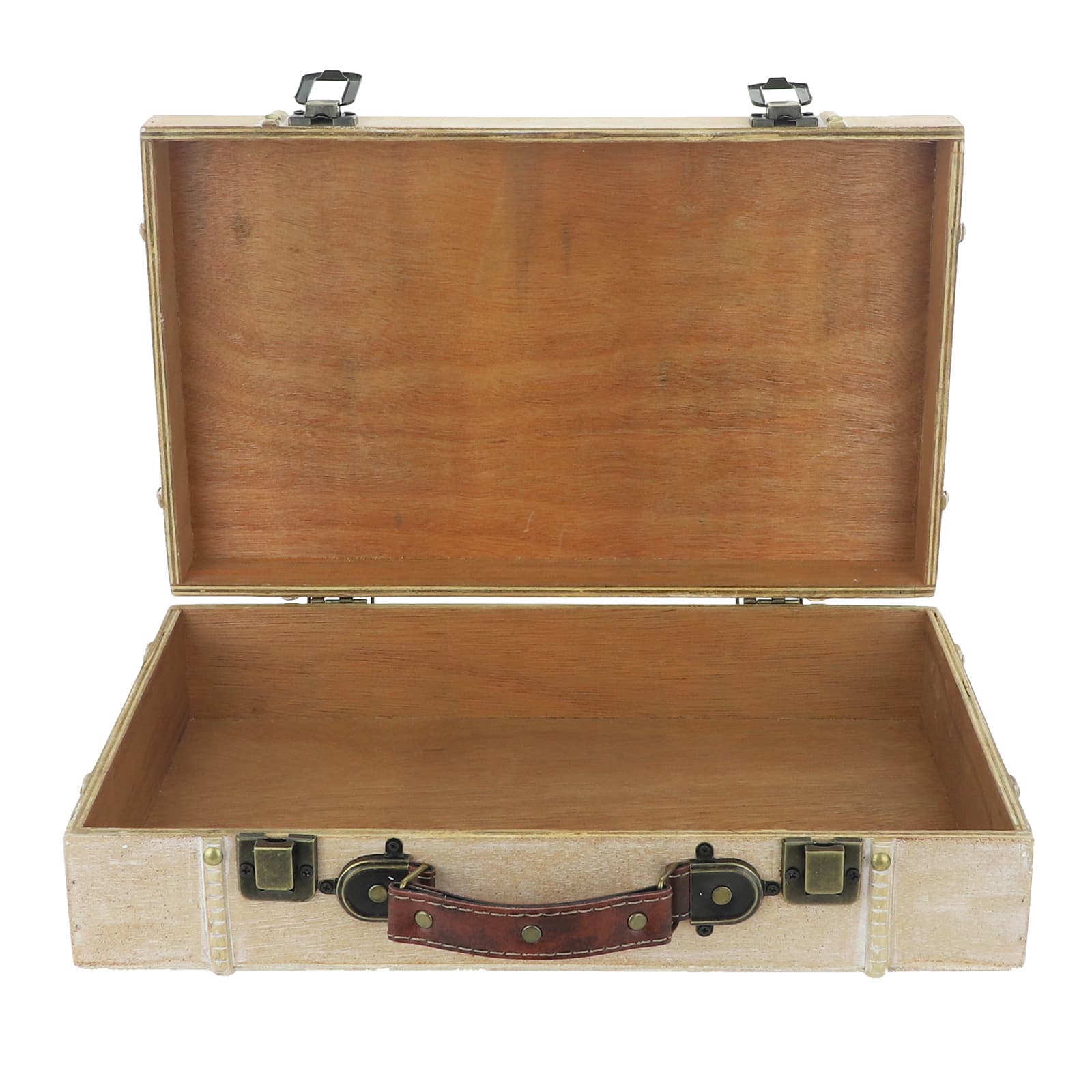16&#x22; Light Brown Suitcase D&#xE9;cor by Ashland&#xAE;
