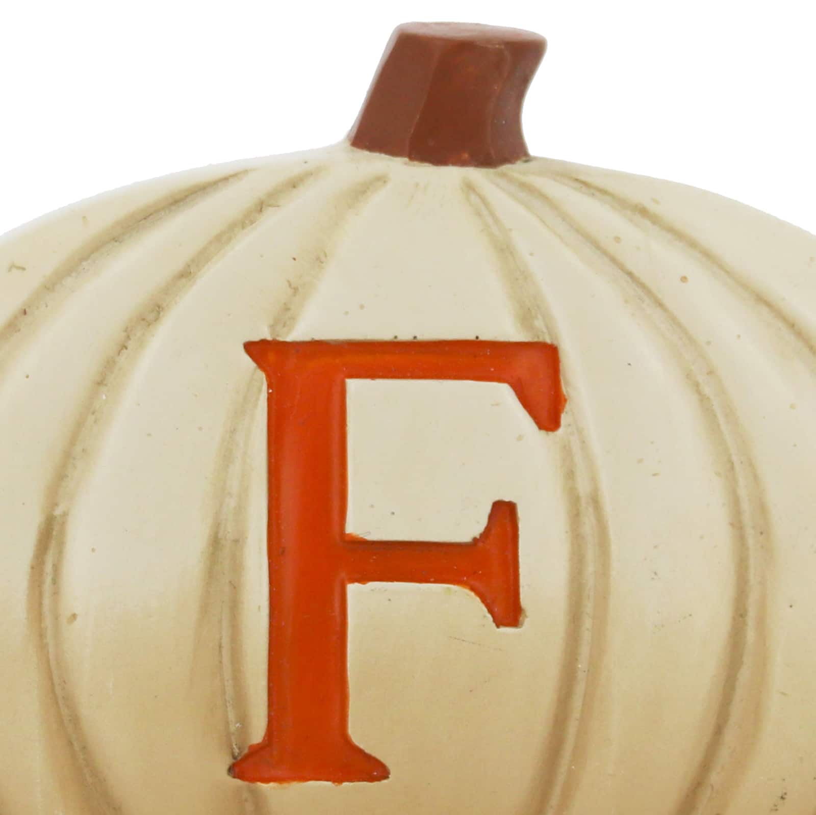 Monogram Pumpkin Tabletop D&#xE9;cor by Ashland&#xAE;