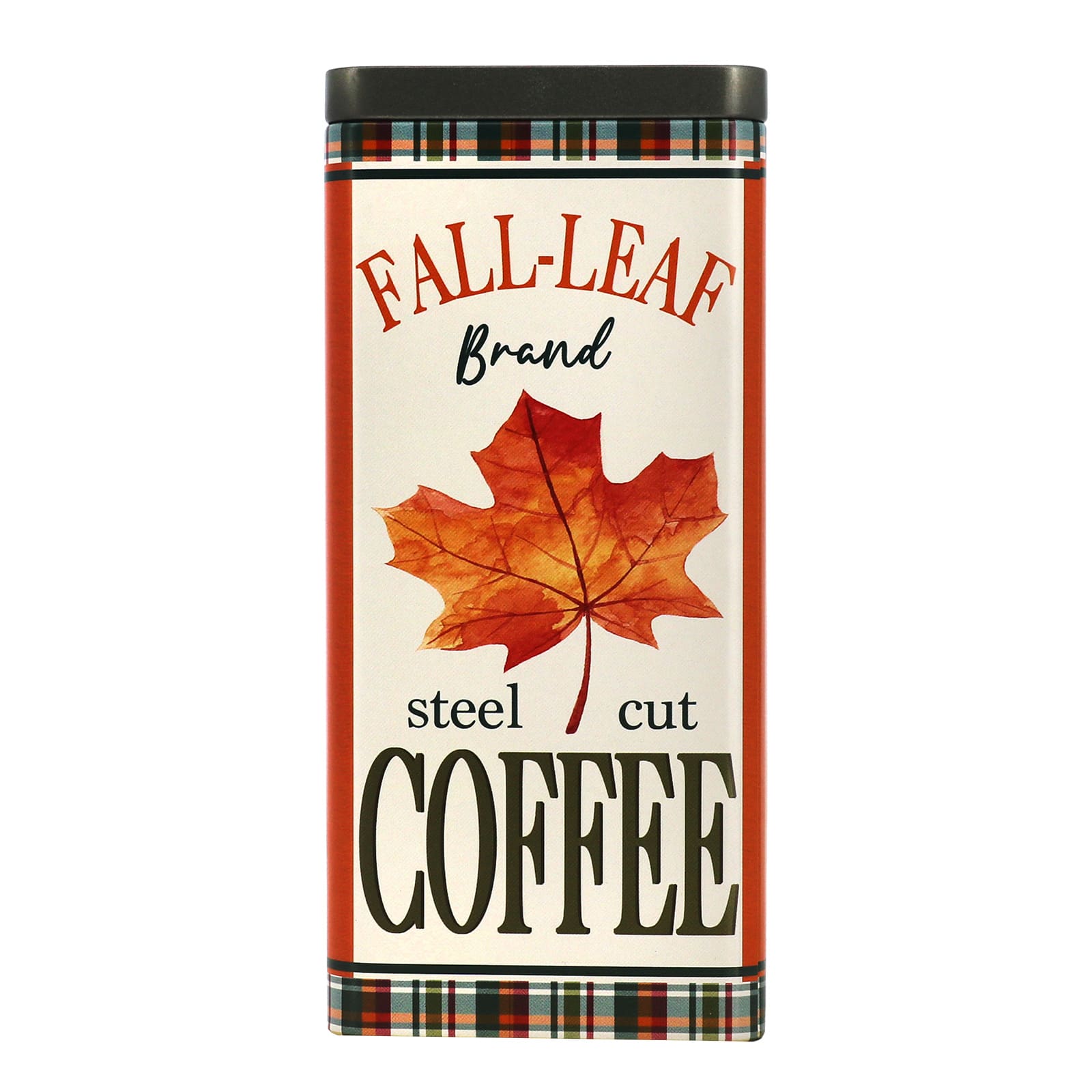 7.75" Leaf Coffee Tin Can by Ashland®