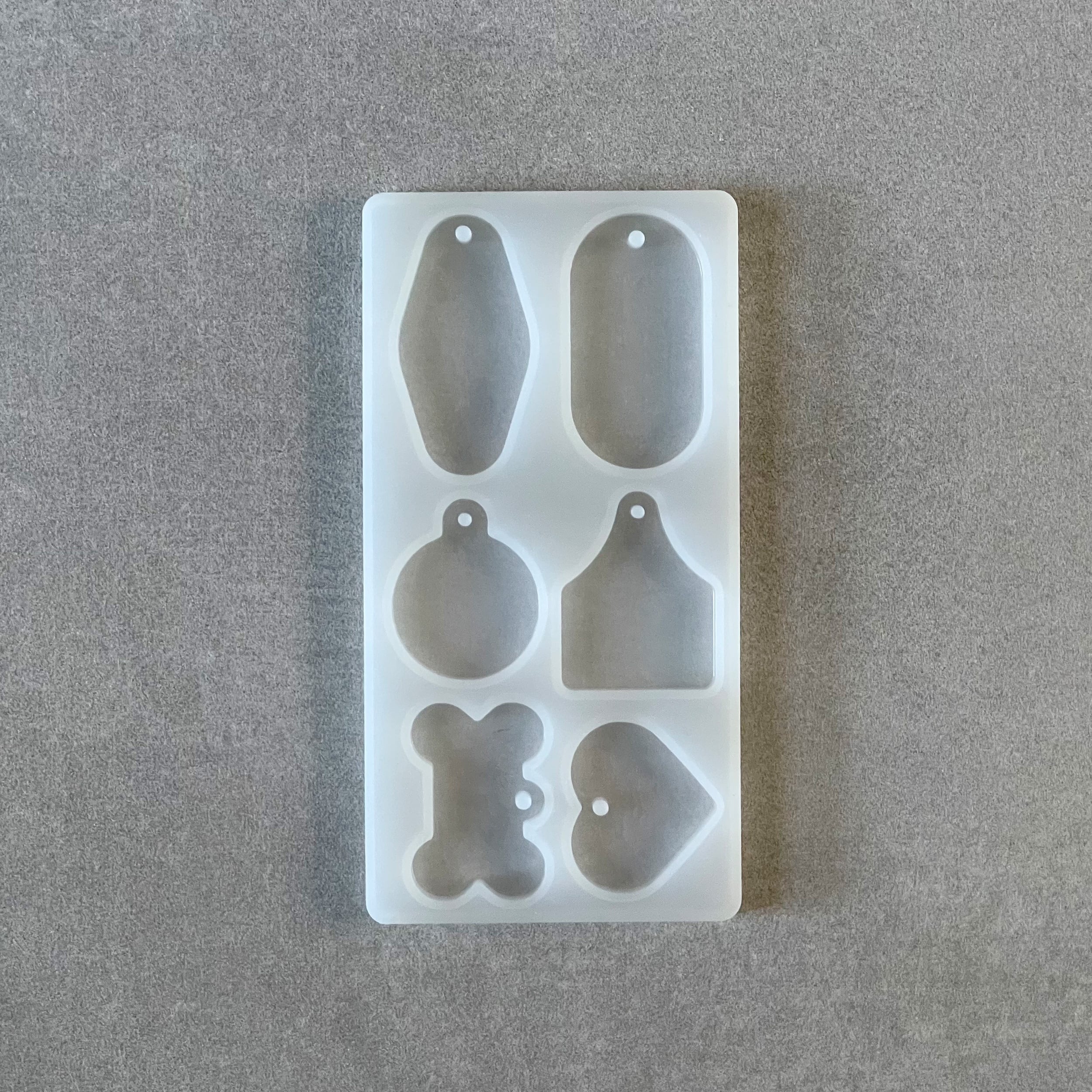 Jewelry Made By Me Resin Craft Keychain Tags Mold