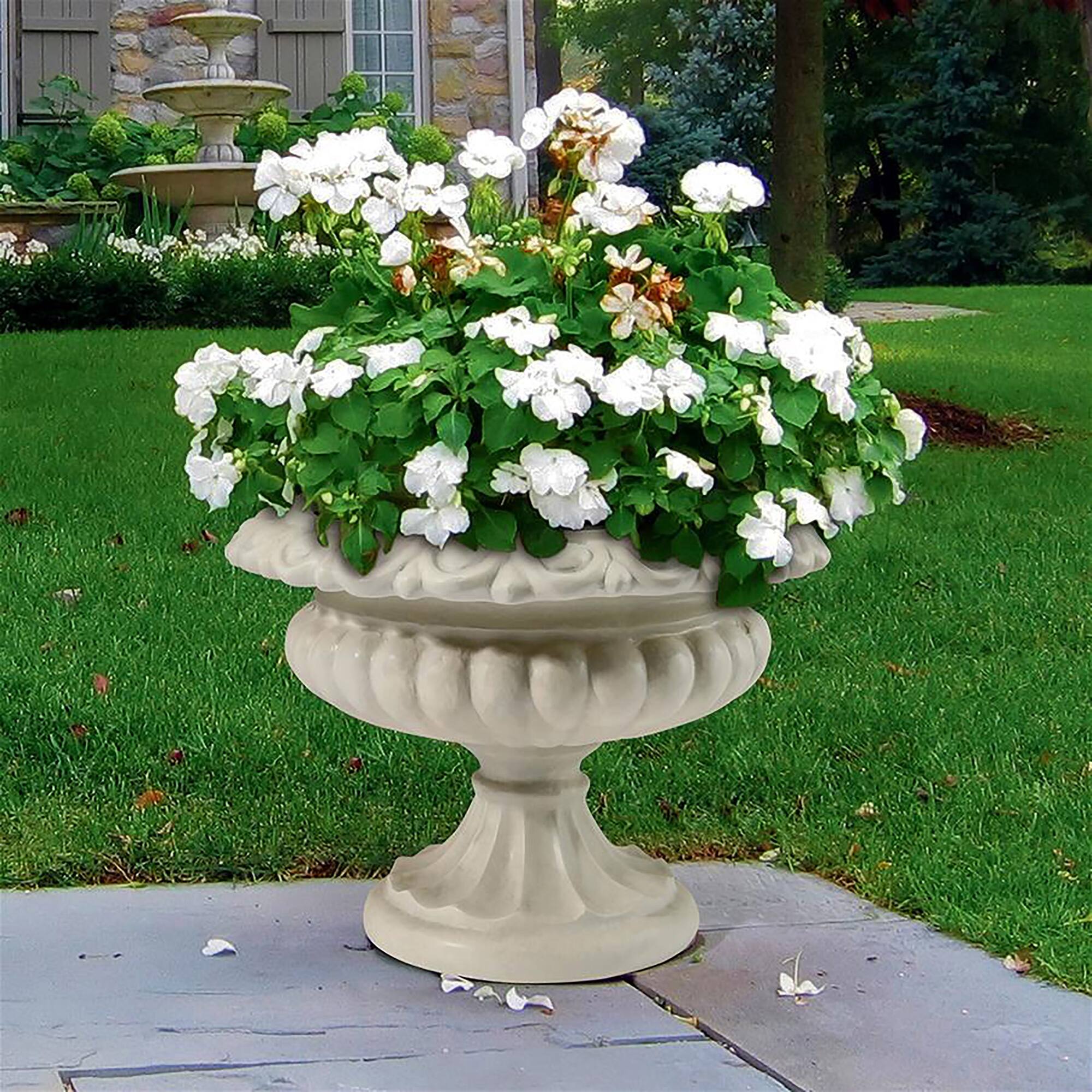 Design Toscano 12.5" Palazzo di Caserta Architectural Garden Urn