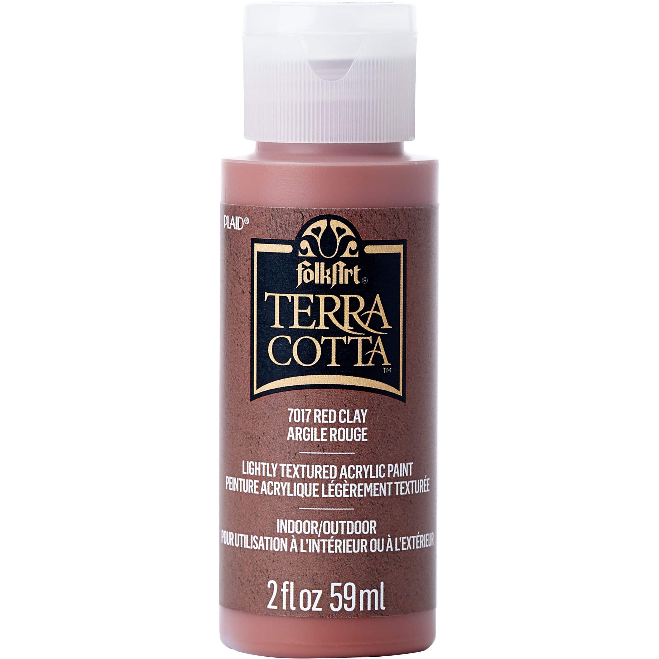 FolkArt® Terra Cotta™ Lightly Textured Acrylic Paint