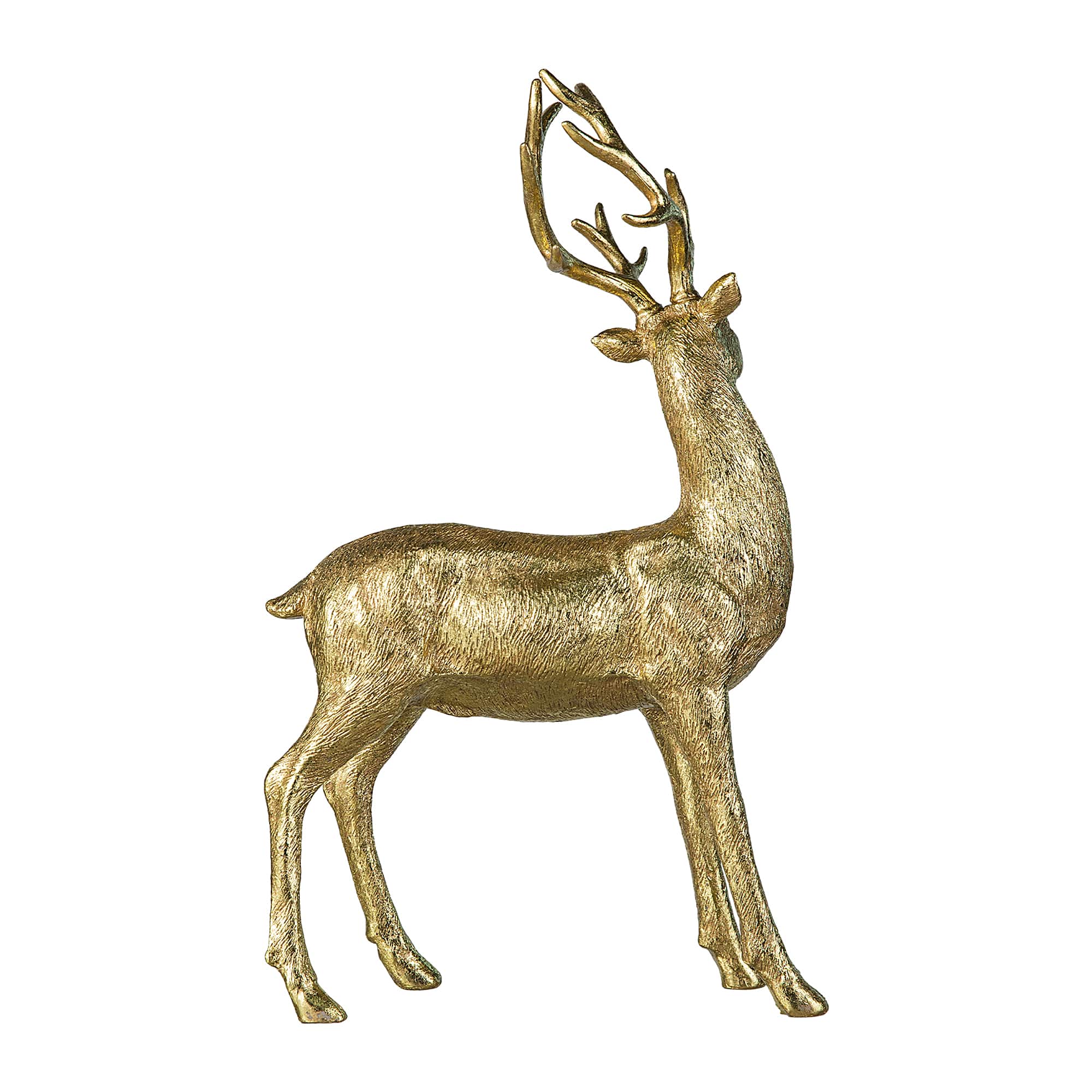 Glitzhome&#xAE; 16.25&#x22; Standing Reindeer Table D&#xE9;cor