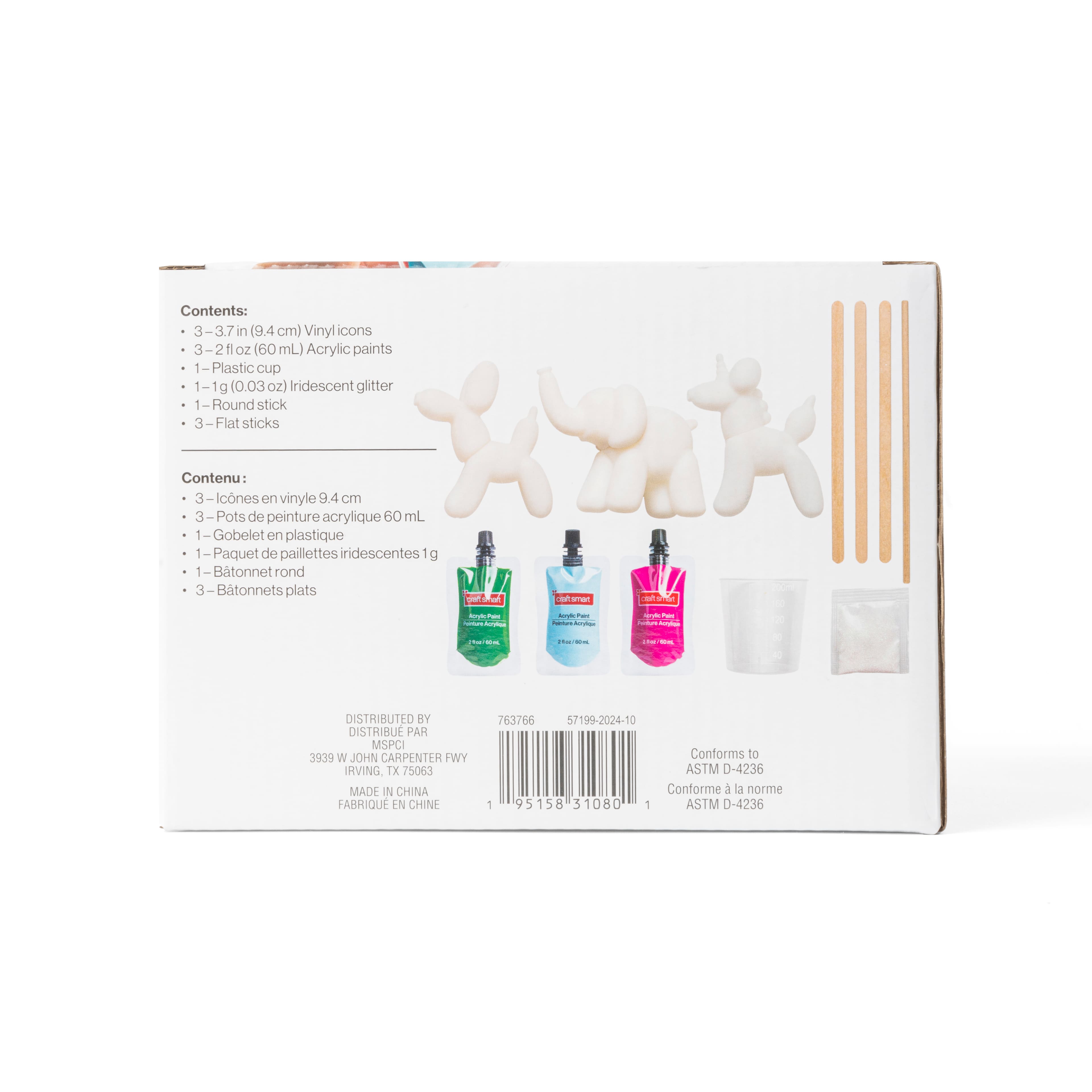 Balloon Animals Paint Pour Kit by Craft Smart&#xAE;