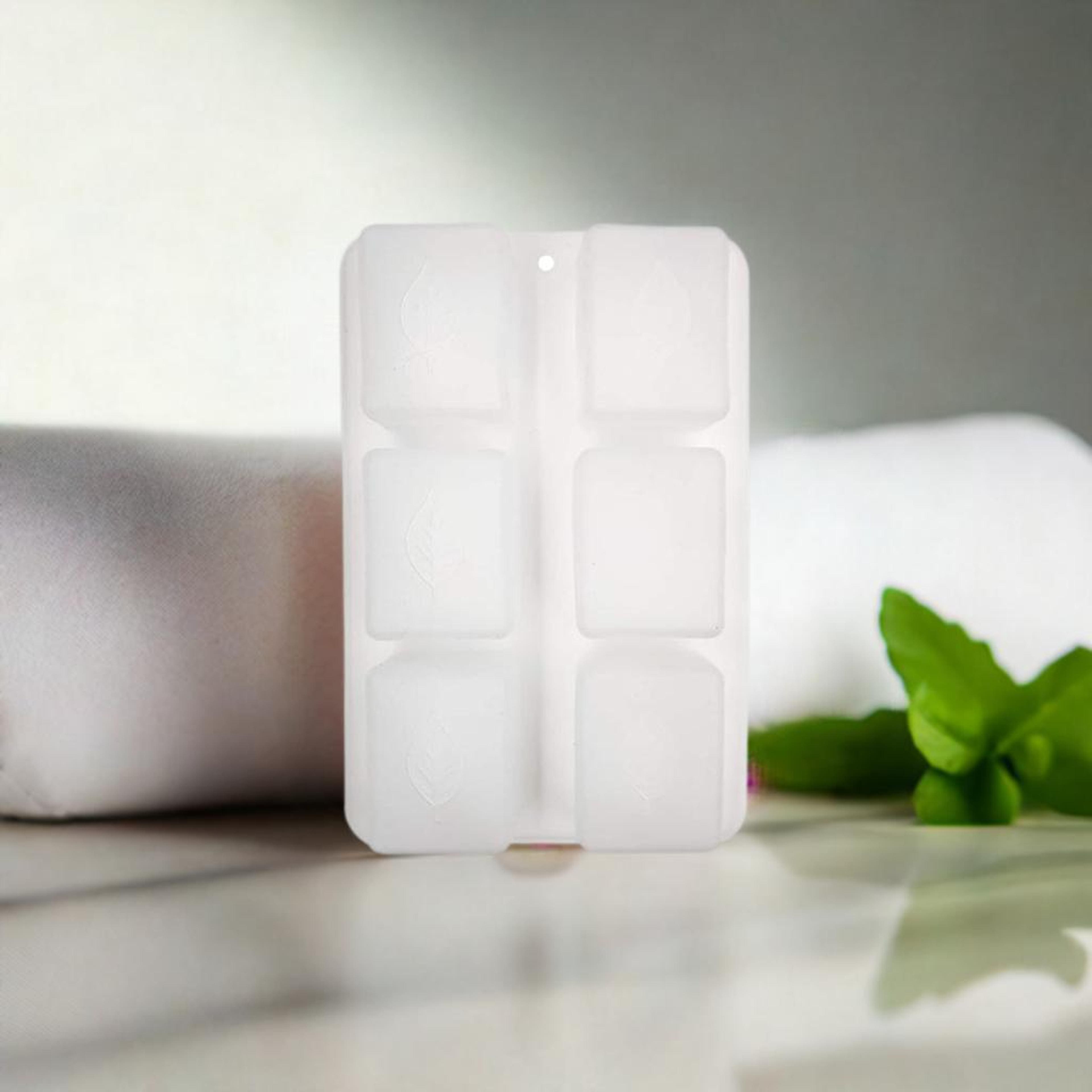 Leaf Pattern Silicone Square Soap Mould by Make Market®