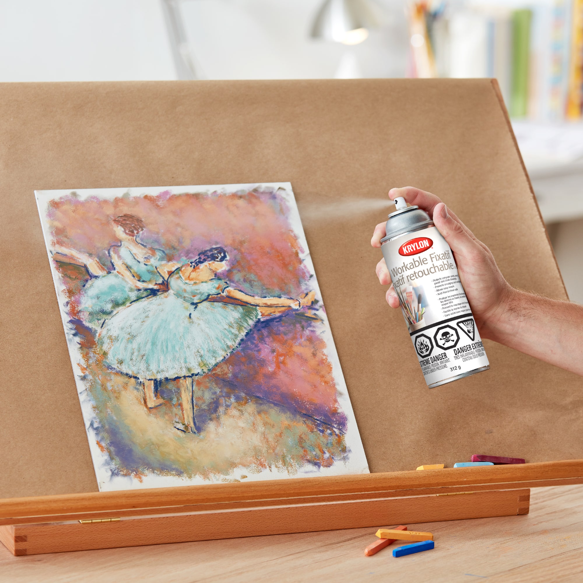 Krylon&#xAE; Workable Fixatif Spray Coating