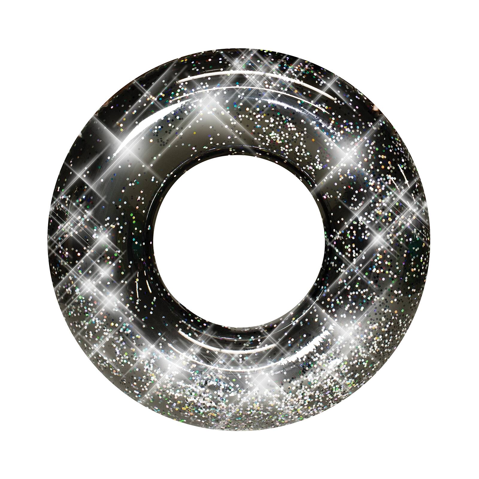 PoolCandy Glitterfied® Black Onyx Jumbo Pool Tube