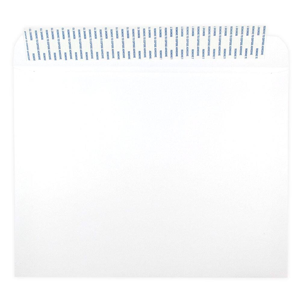 JAM Paper 10&#x22; x 13&#x22; White Booklet Envelopes