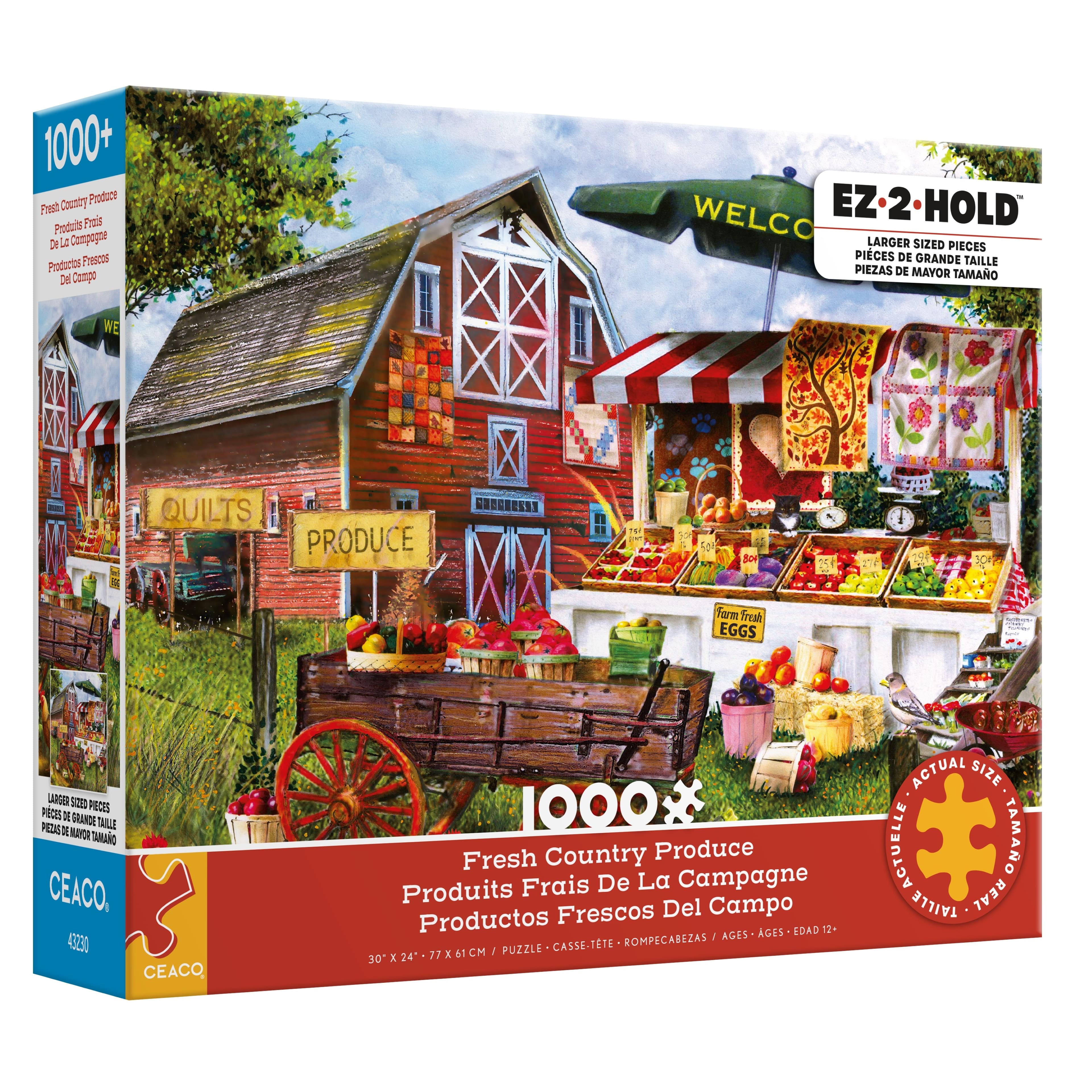 Assorted EZ 2 Hold™ 1,000 Piece Puzzle