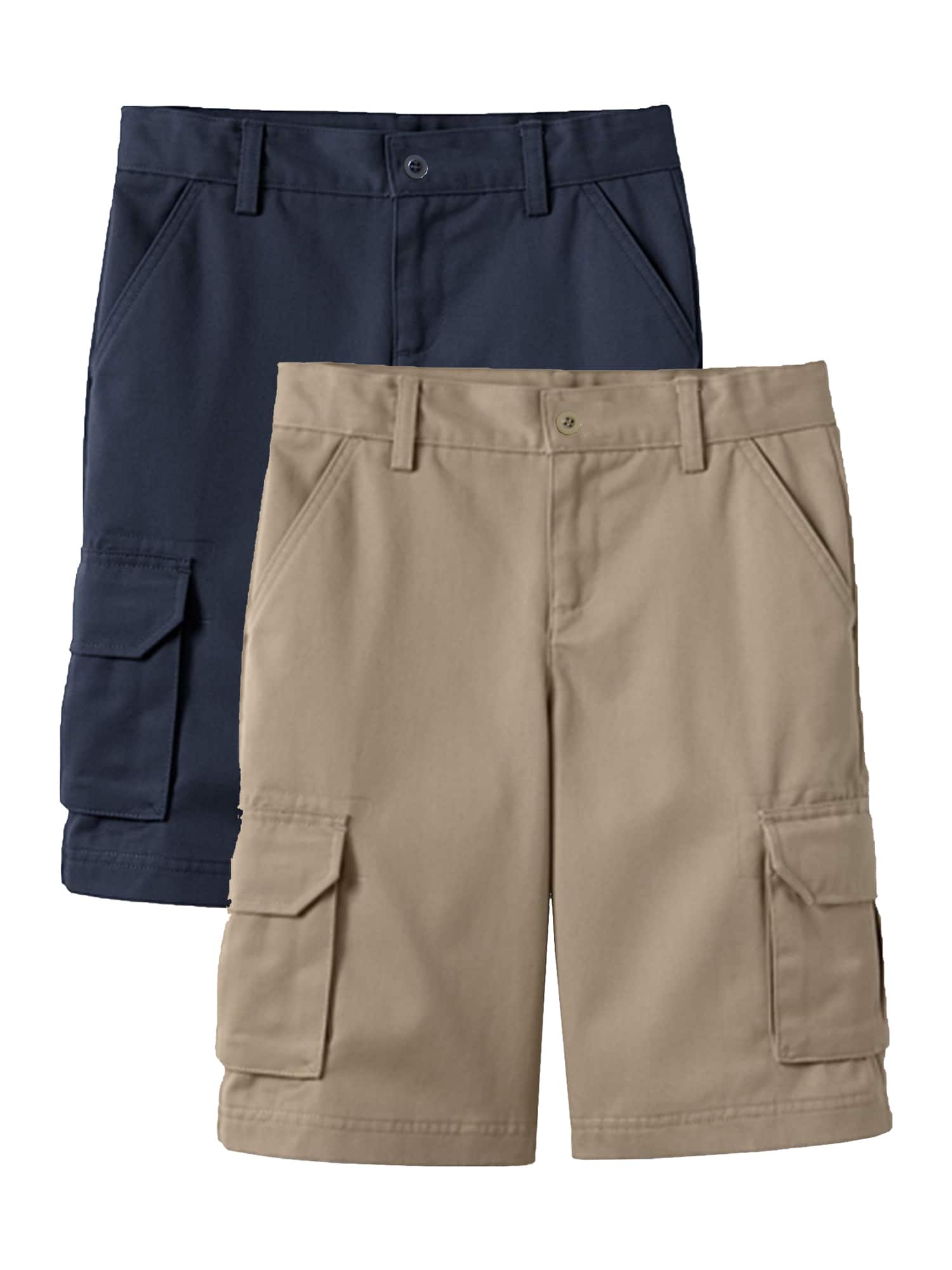 Galaxy by Harvic Boy's Stretch Cotton Cargo Shorts