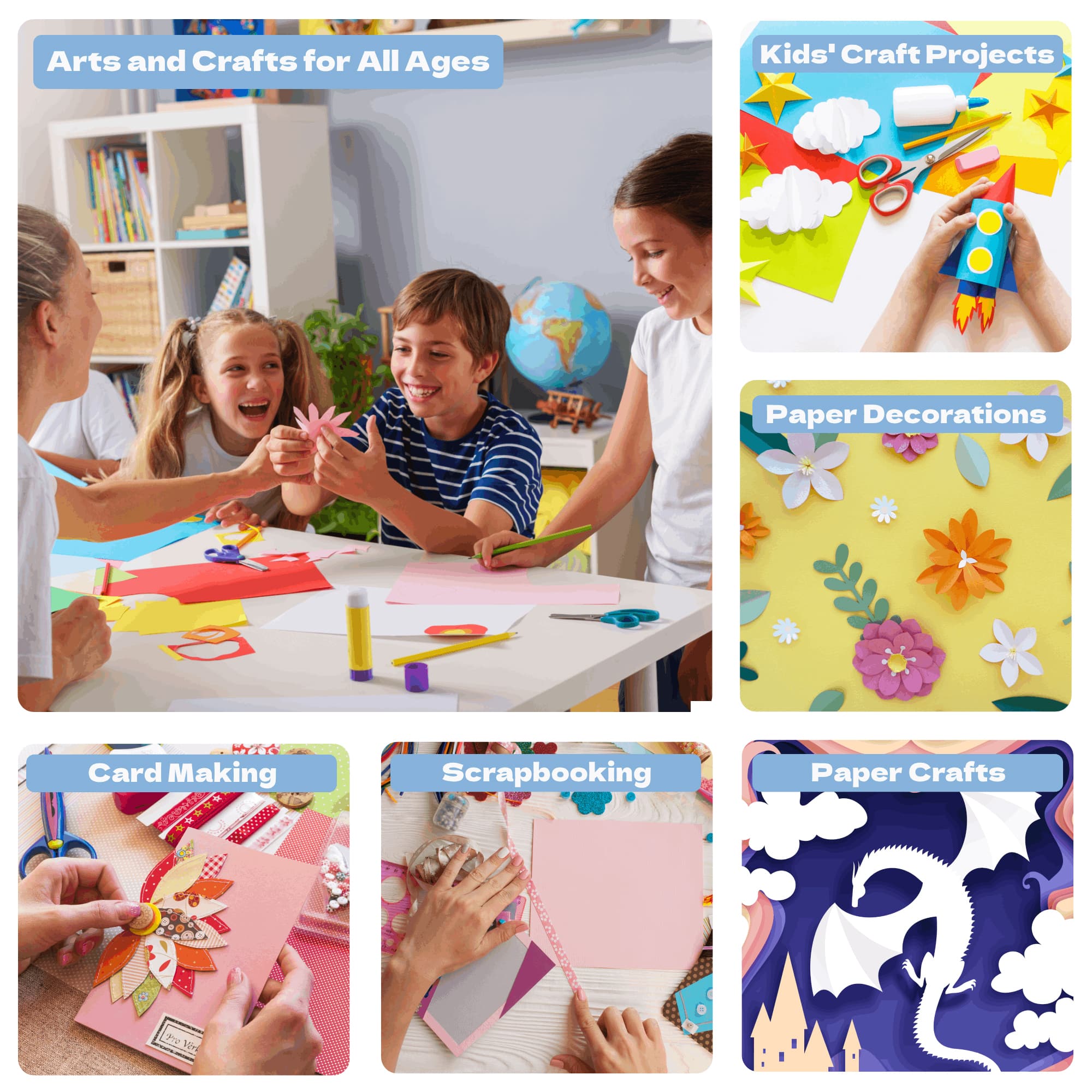 ArtSkills® 8.5" x 11" Classic Color Cardstock Paper, 50 Sheets