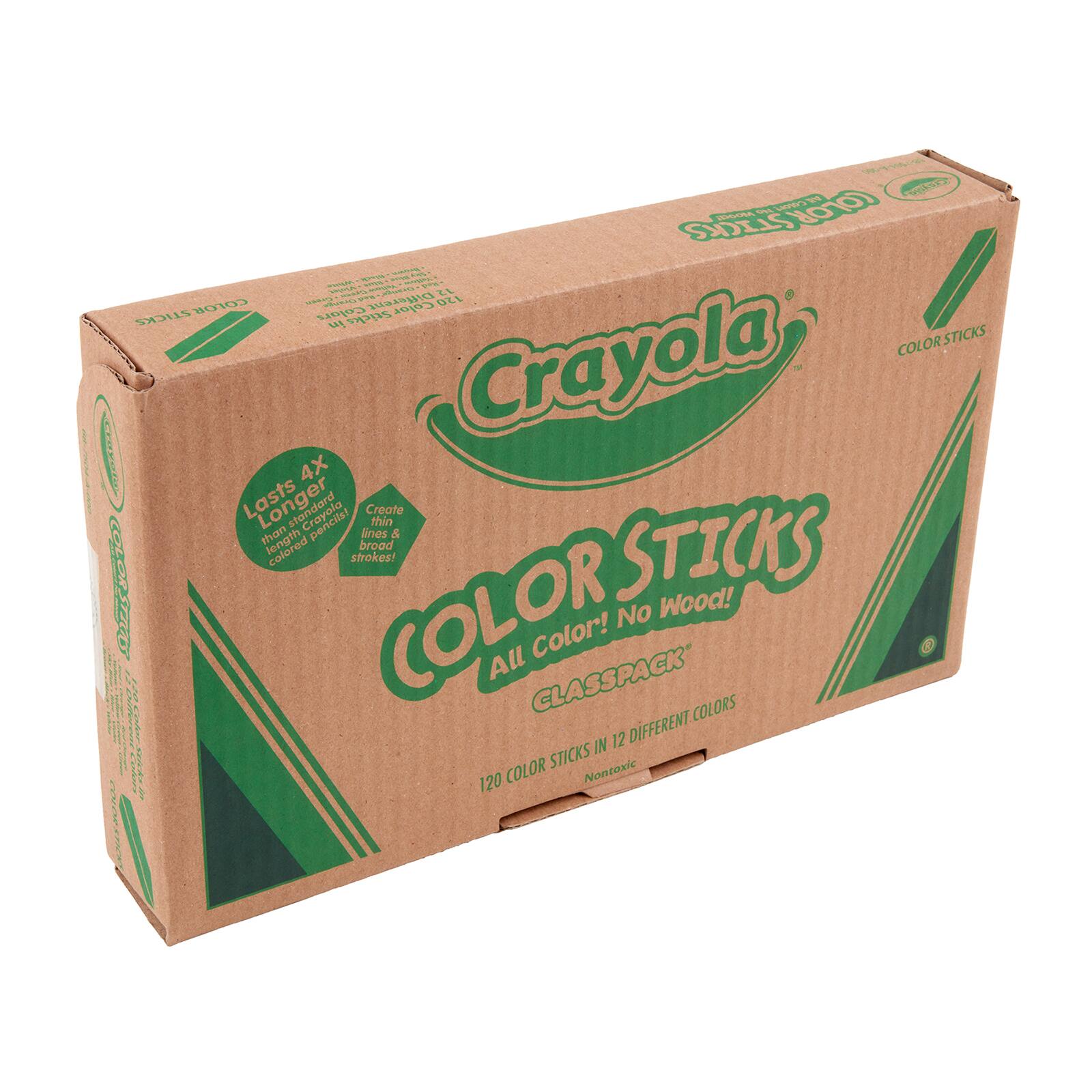 Crayola® 120 Piece Color Sticks Classpack