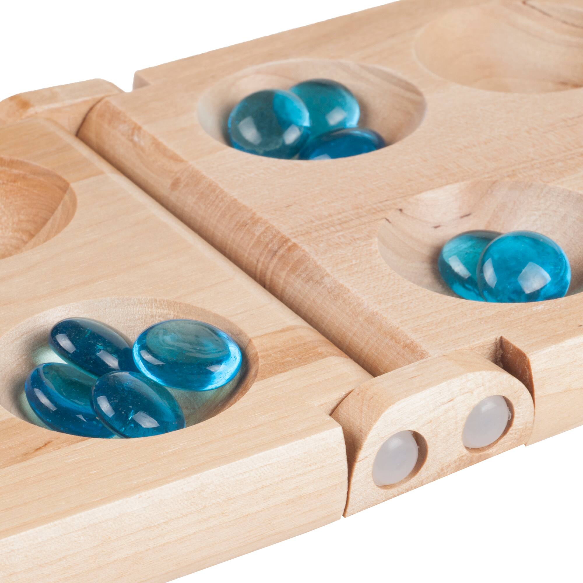 Toy Time Wooden Folding Mancala Game