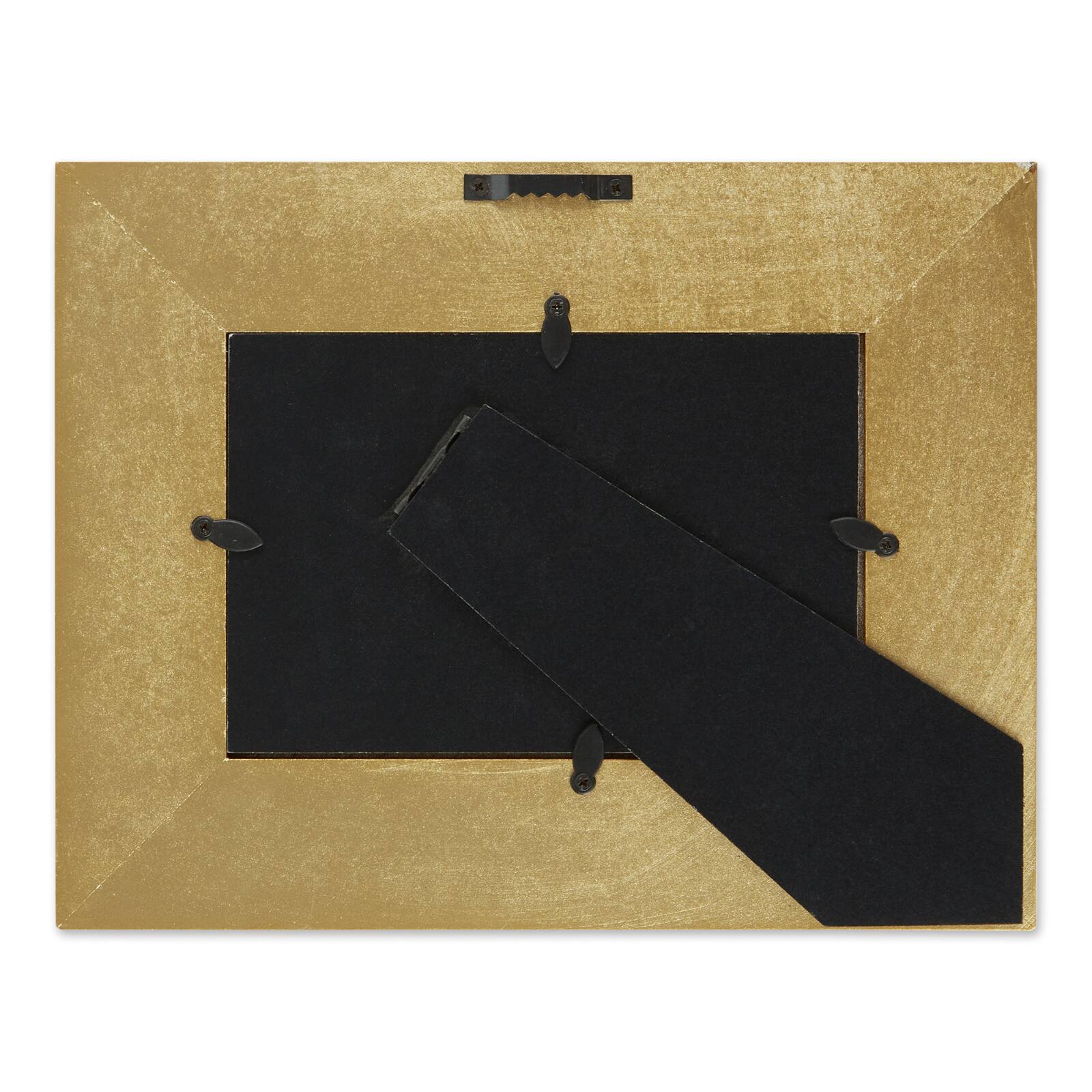 DII® Antique Gold Rub Farmhouse 4" x 6" Picture Frame