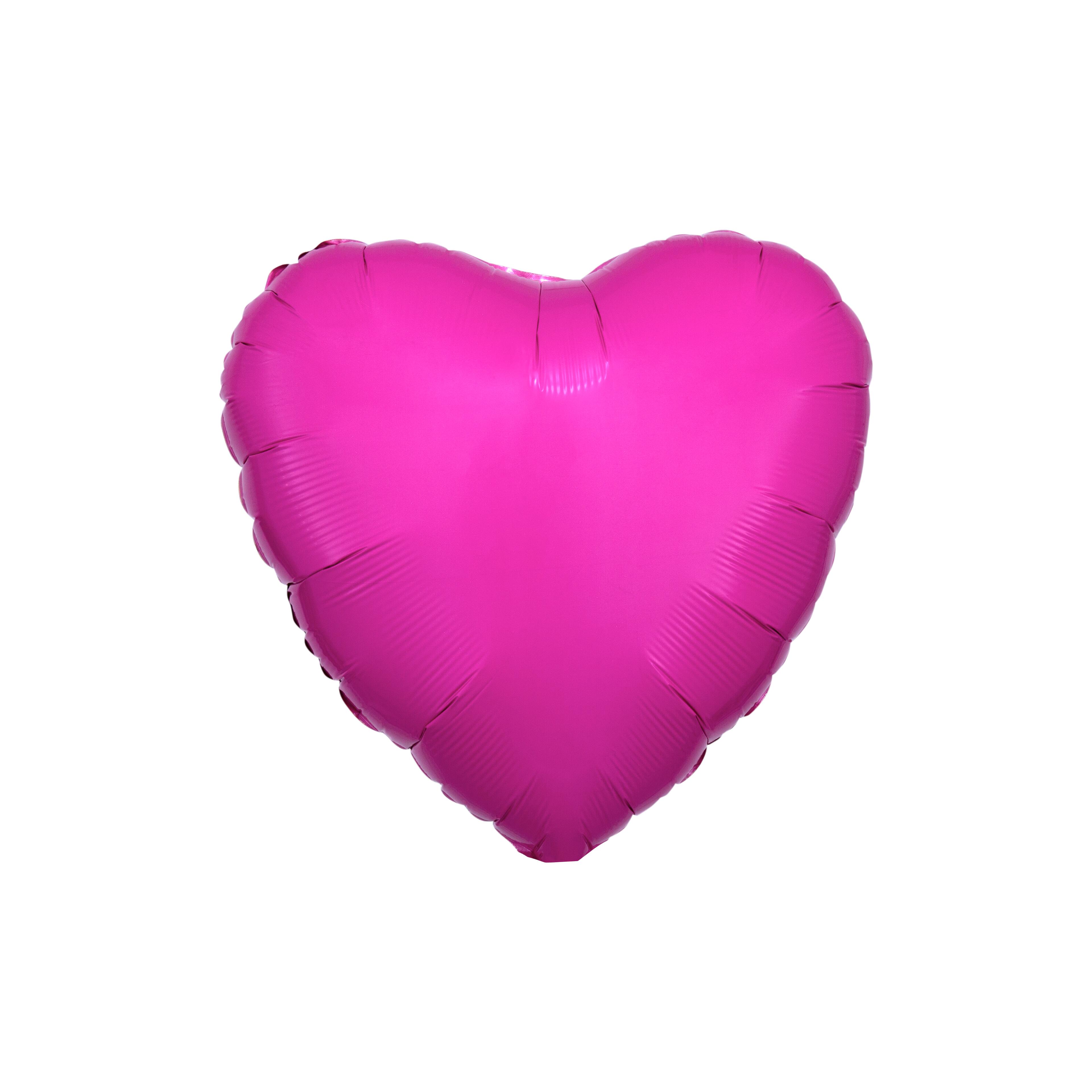 17" Metallic Heart Mylar Balloon