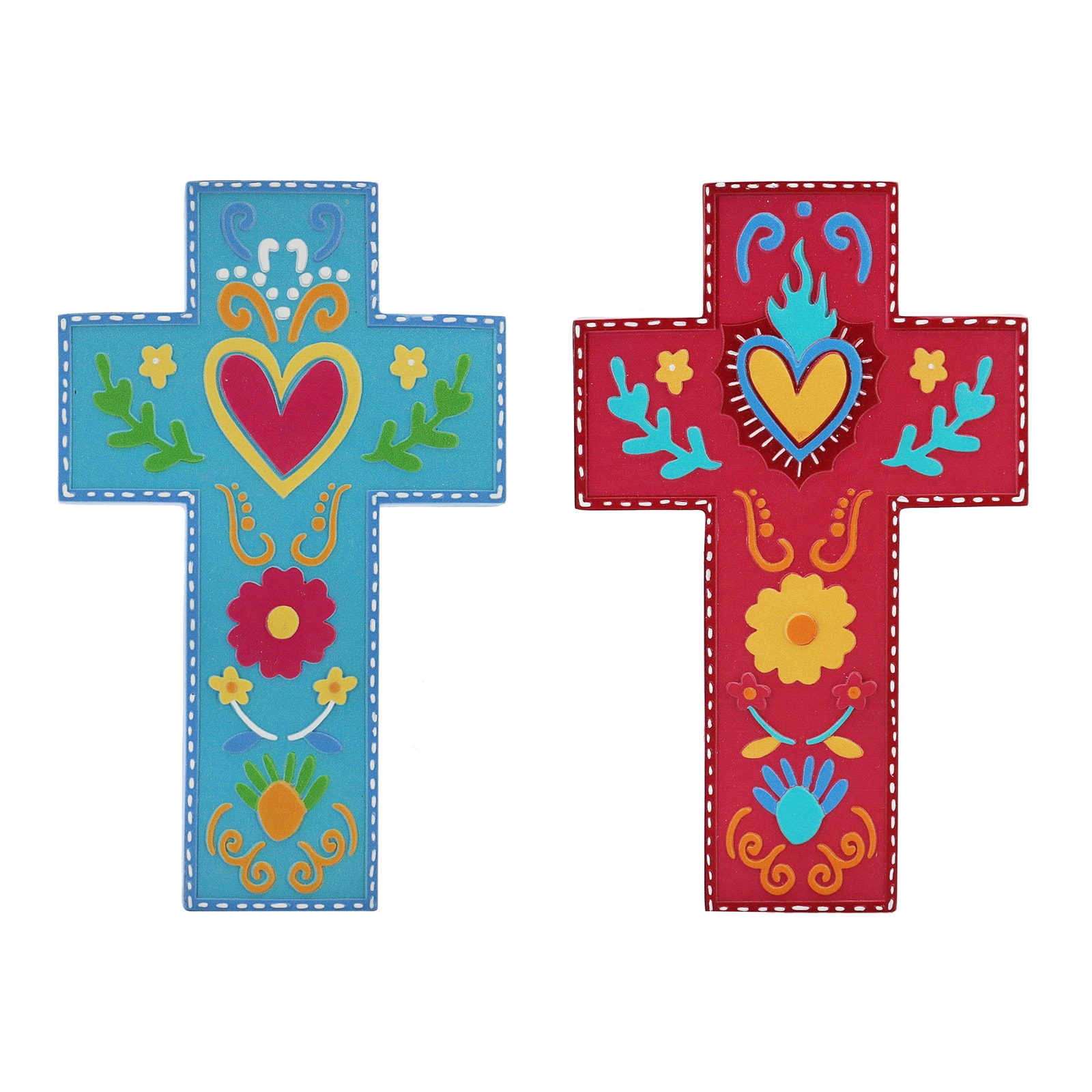 Assorted 8" Heart Cross Wall Décor by Ashland®, 1pc.