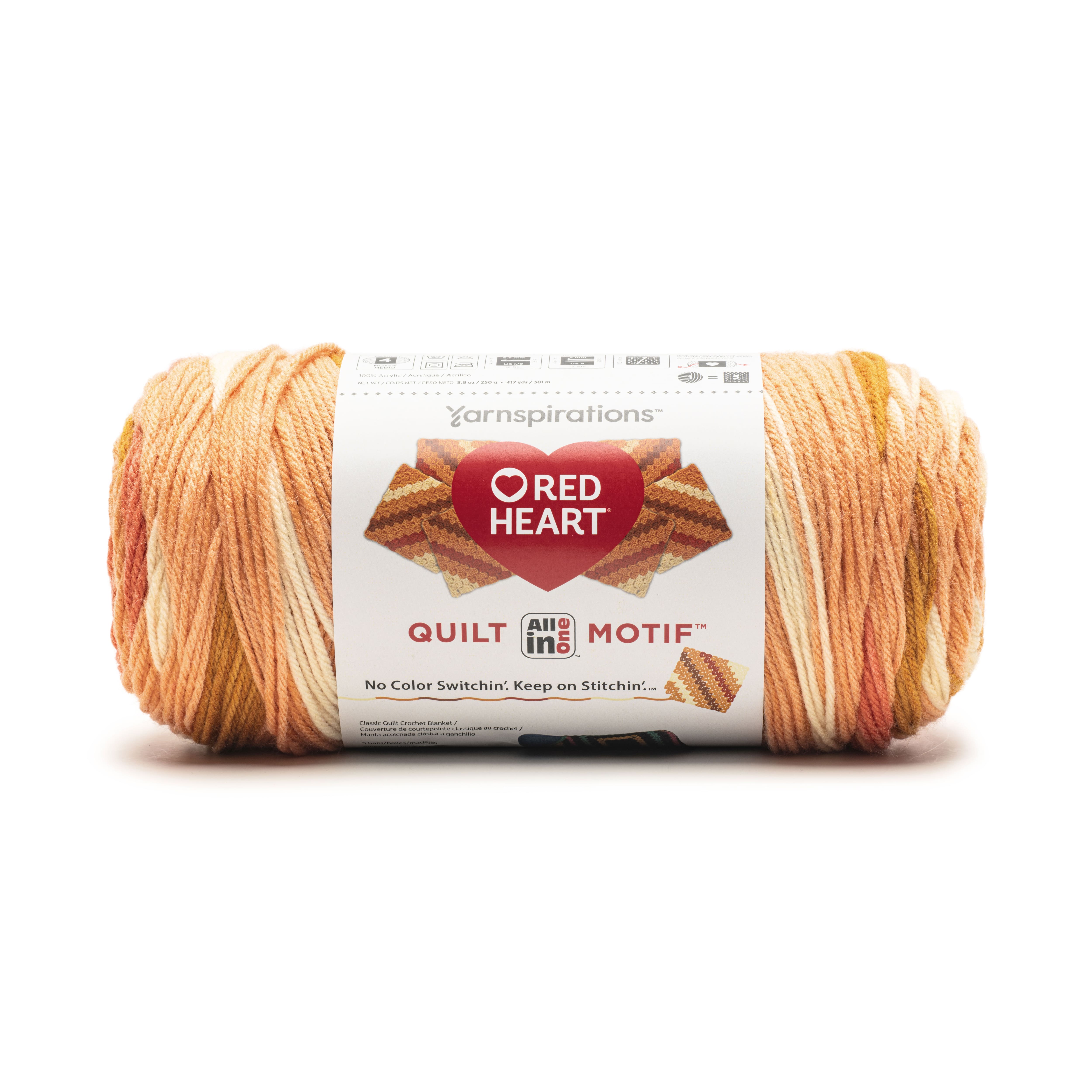 Red Heart® All in One™ Quilt Motif Yarn
